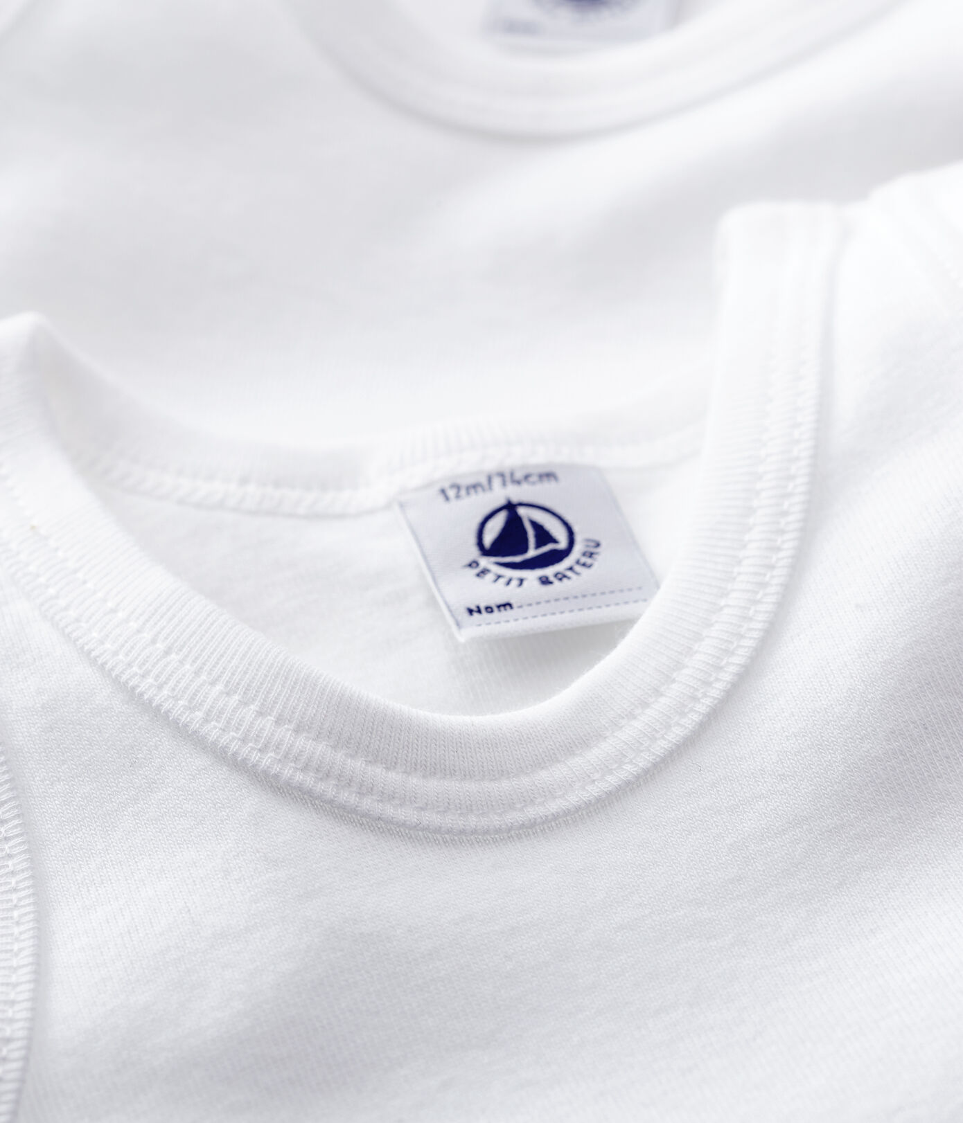 Babies' White Sleeveless Bodysuit - 2-Pack