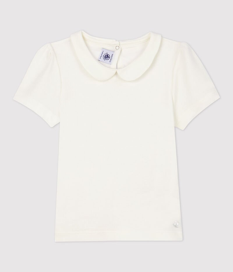 Girls' Short-Sleeved Organic Cotton T-Shirt