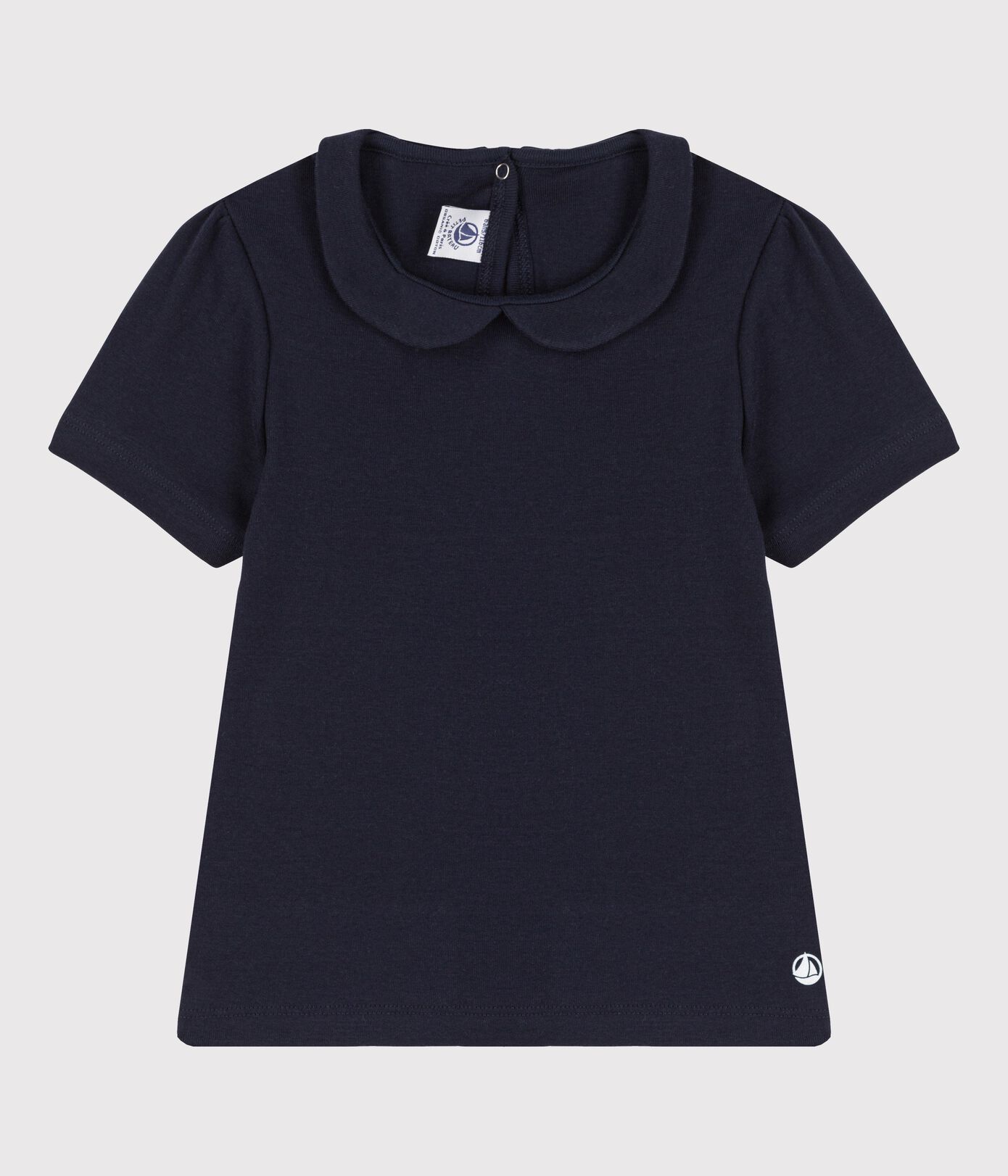 Girls' Short-Sleeved Organic Cotton T-Shirt
