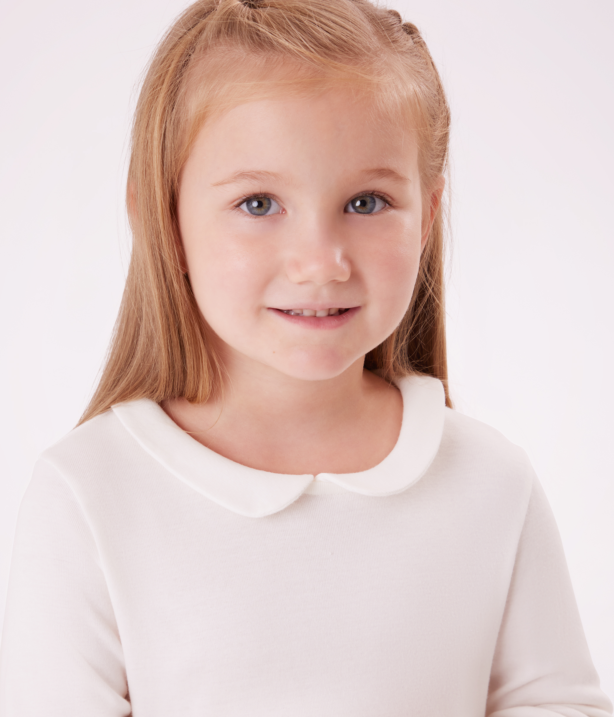 Girls' Long-Sleeved Cotton T-Shirt