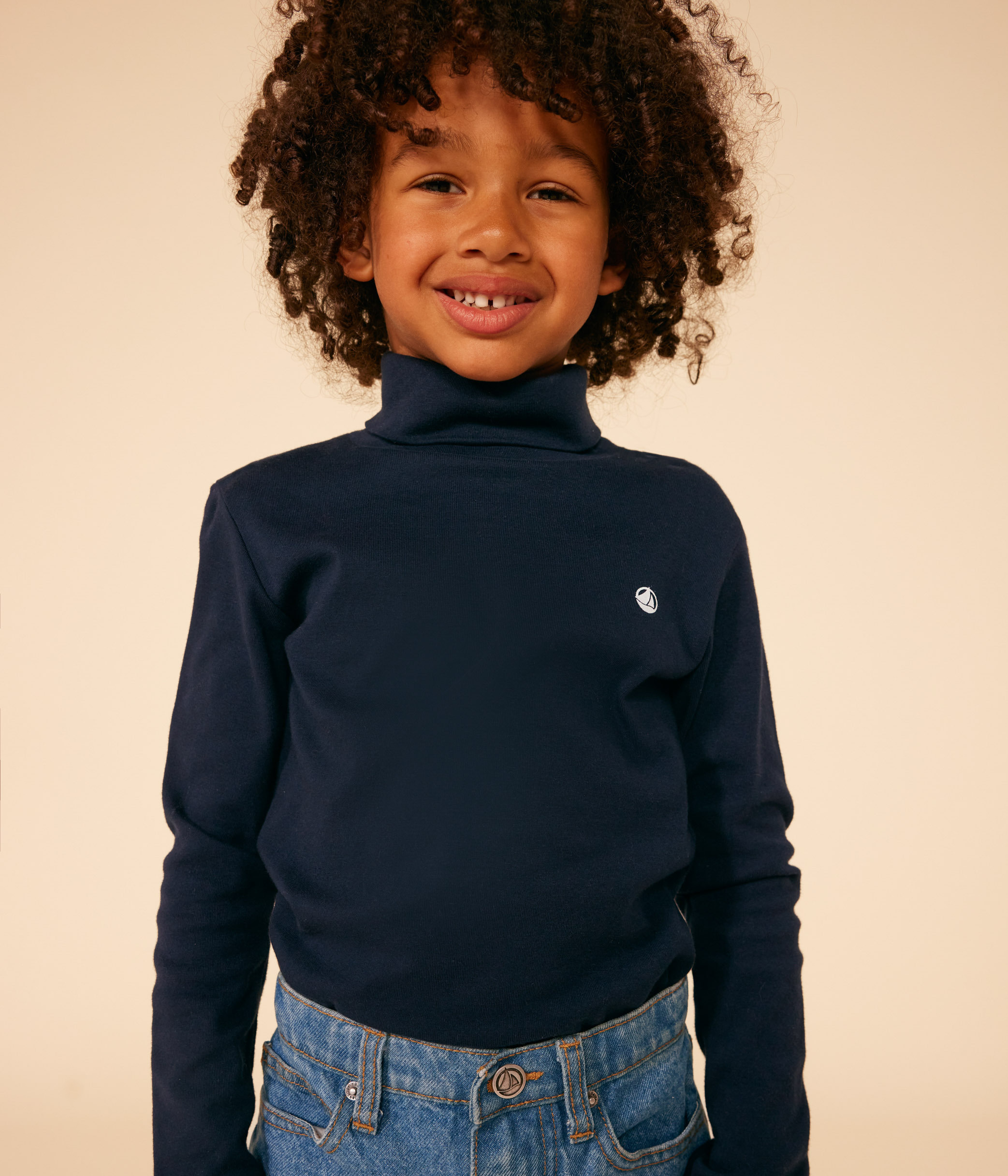 Children's Unisex Cotton Polo Neck