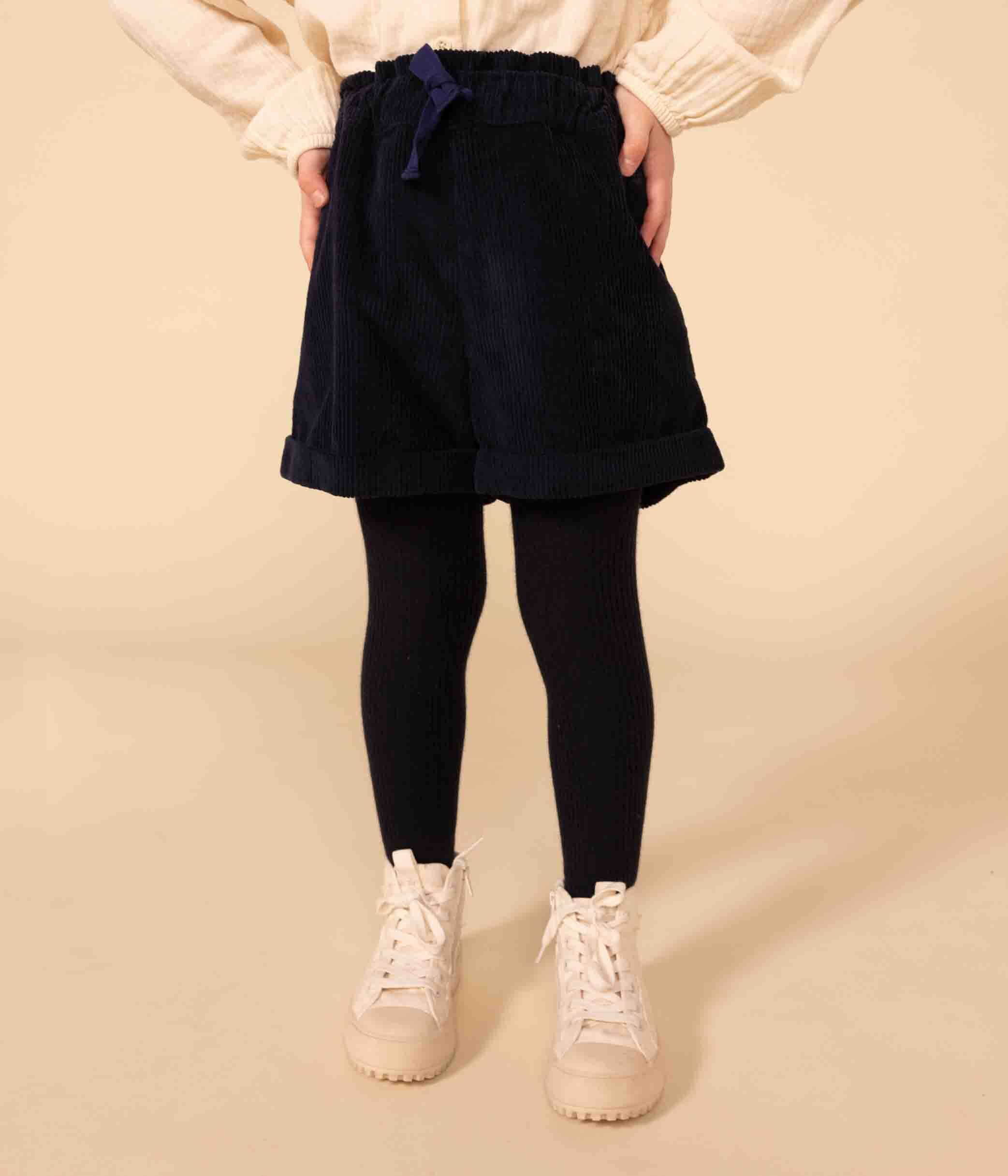 Girls' corduroy shorts