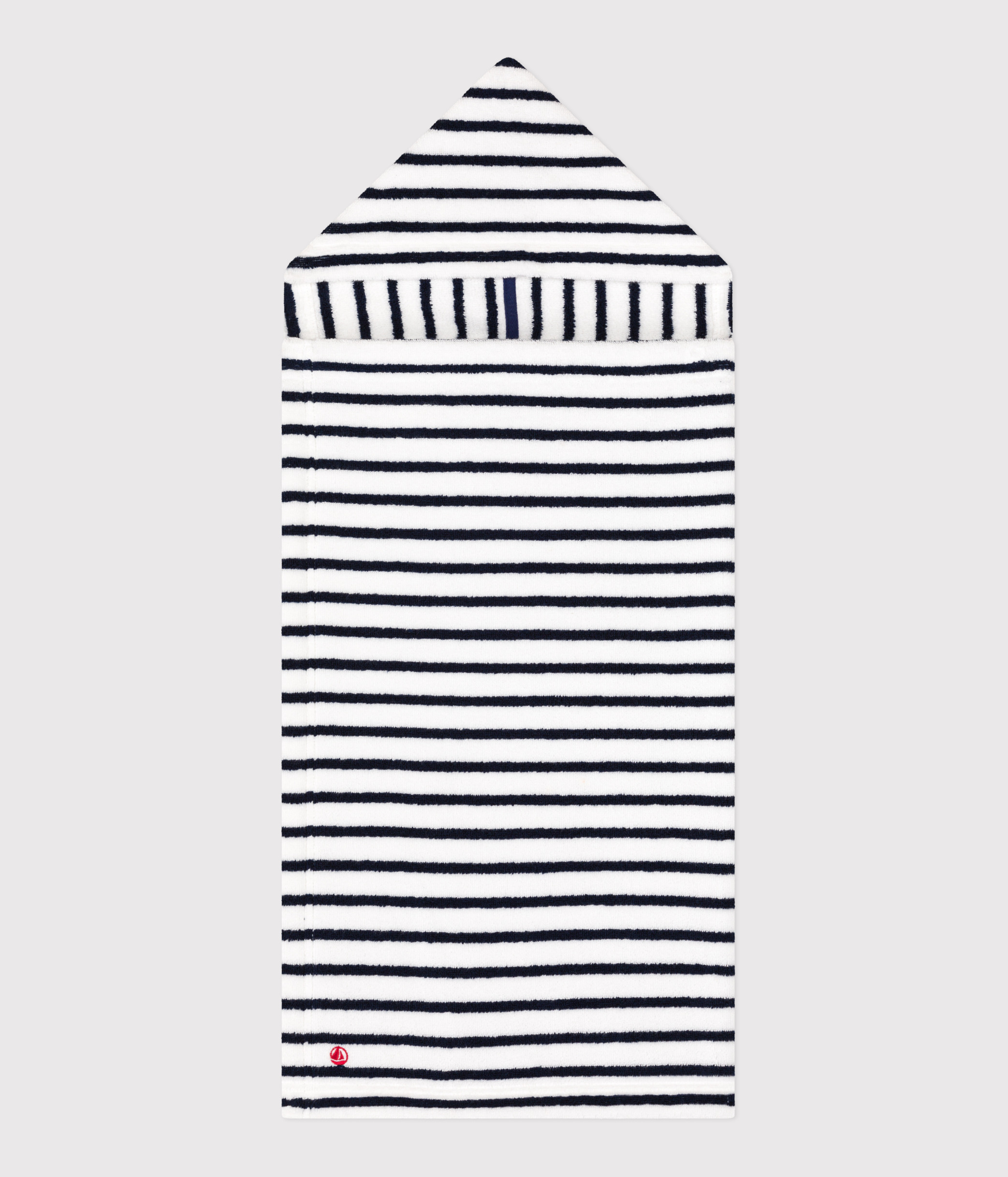 Babies' Striped Terry Bath Cape