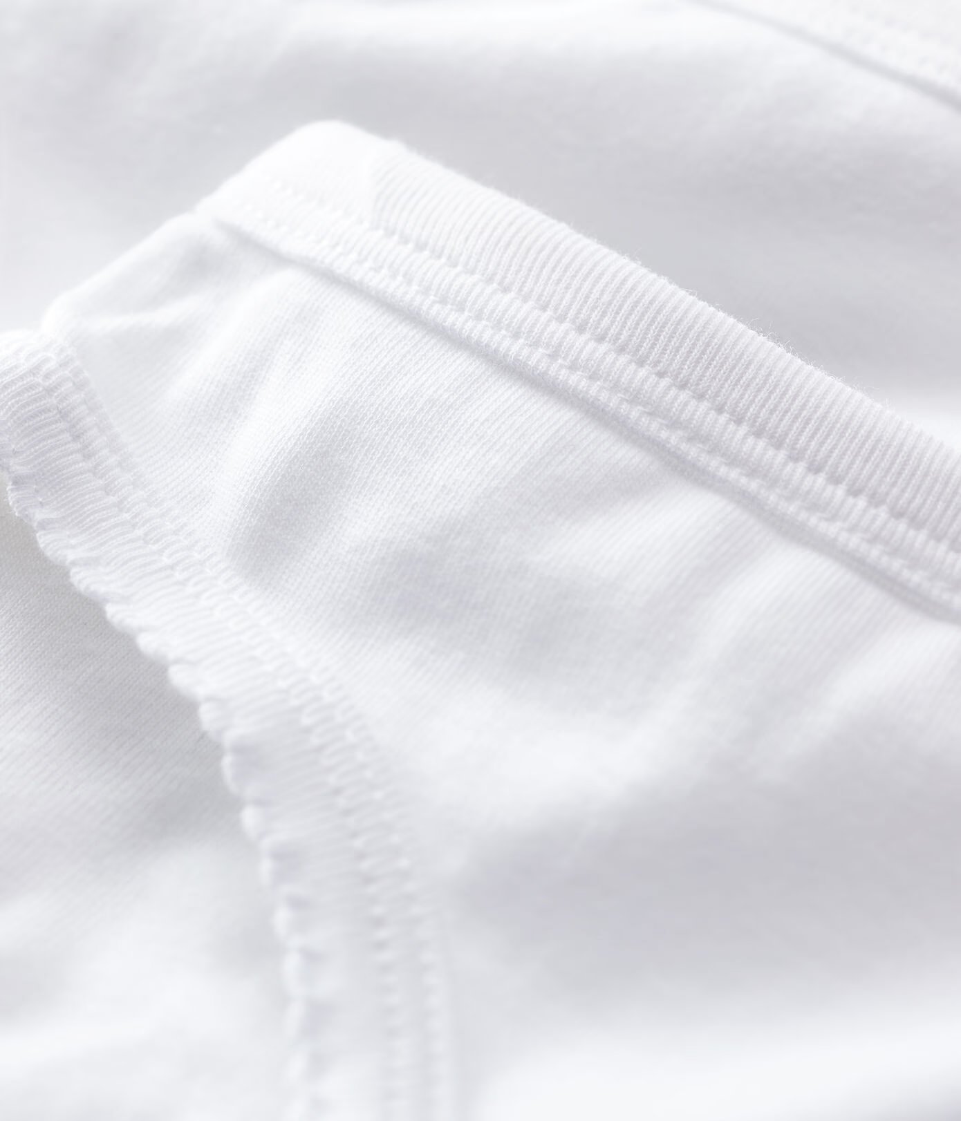 Girls' White Knickers - 2-Pack