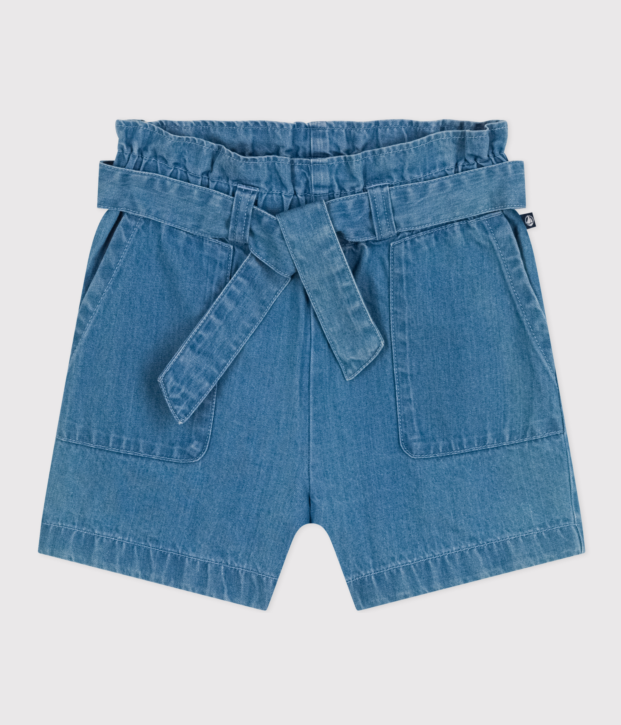 Girls' Light Denim Shorts