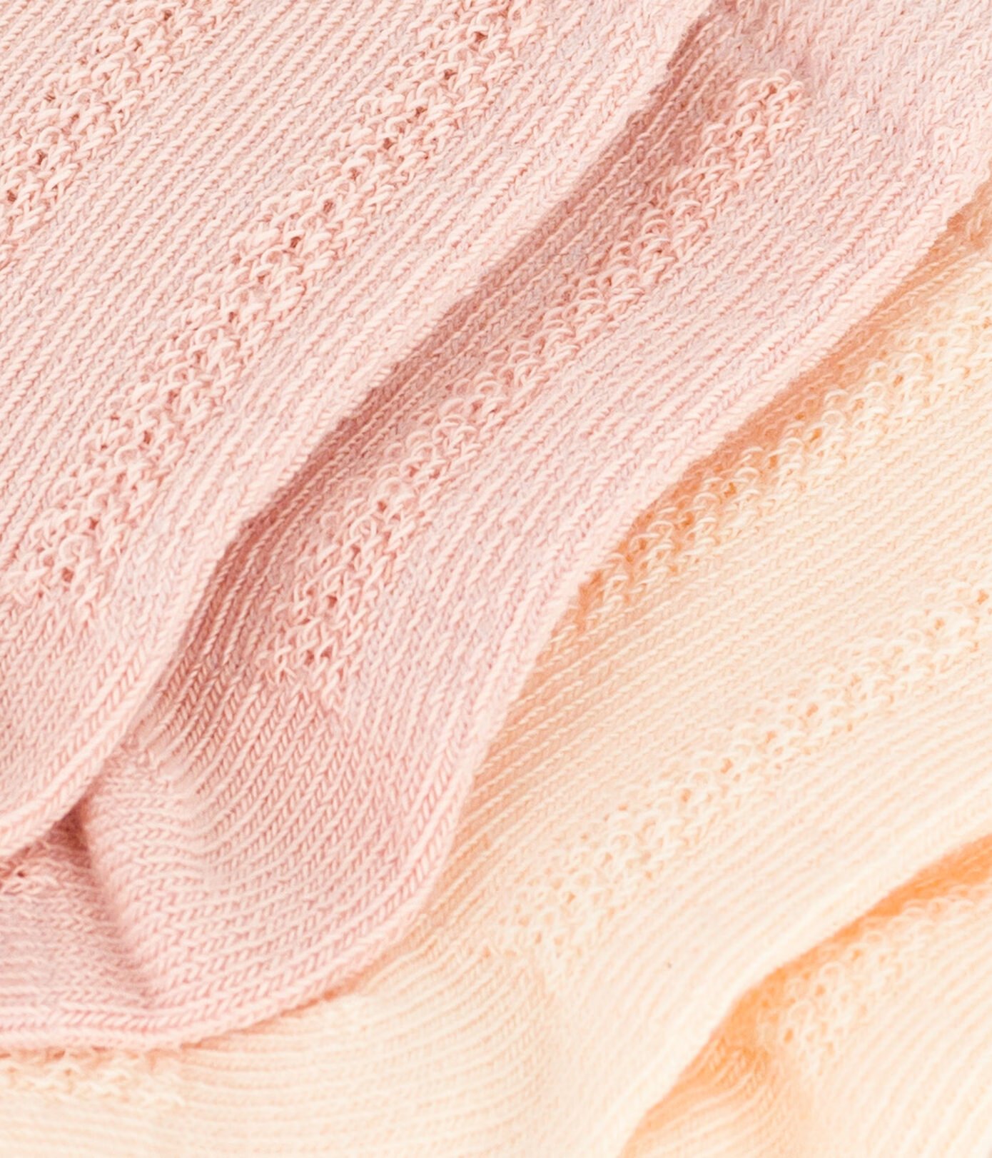 Babies' Plain Cotton Jersey Socks - 2-Pack