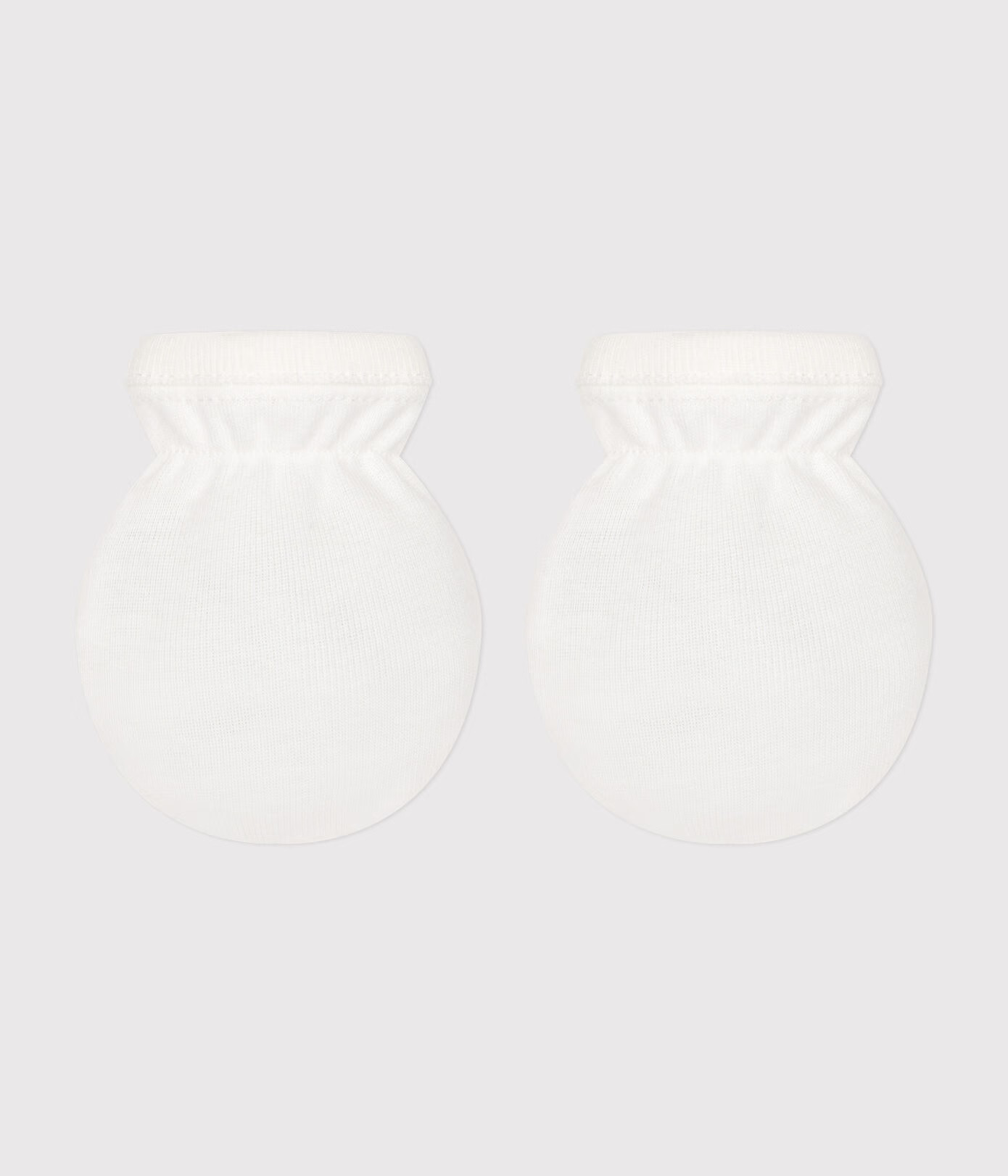Babies' Mittens In Plain Cotton