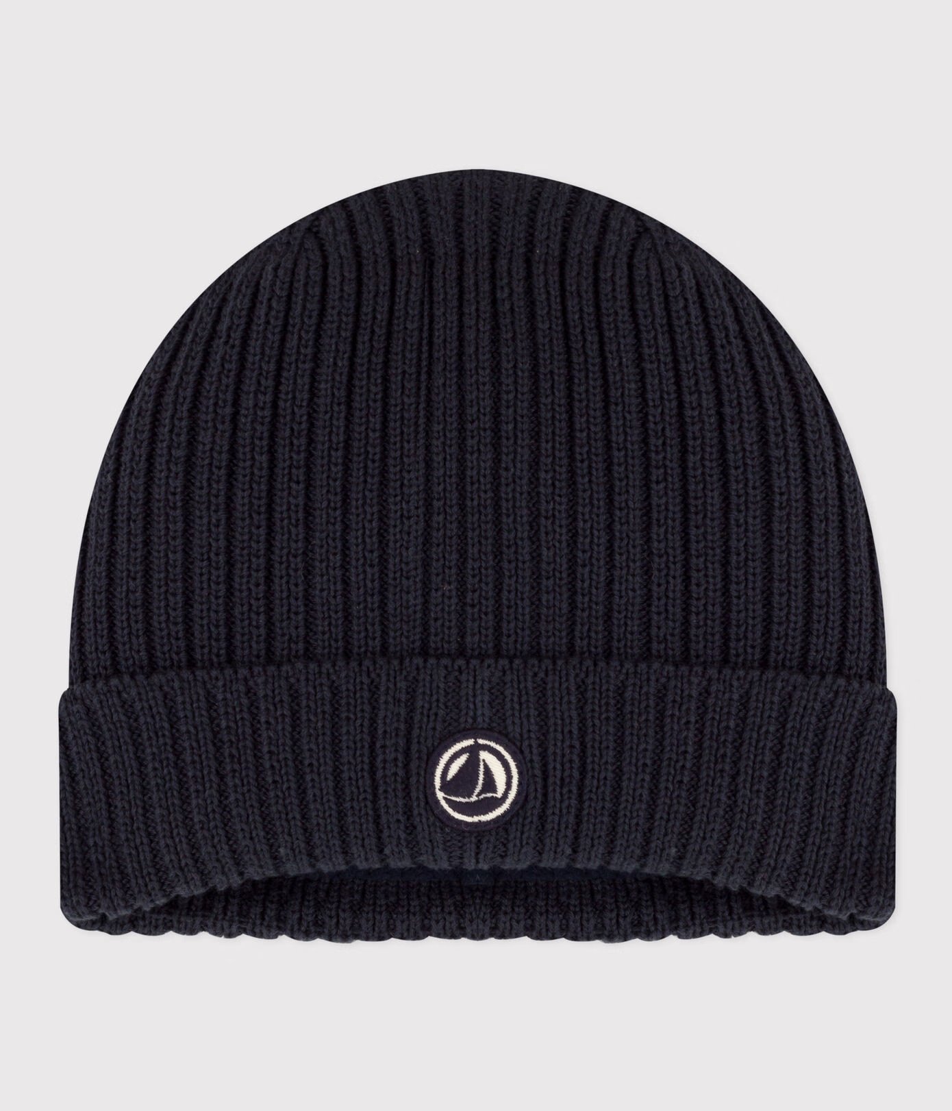 Children's Polar Fleece-Lined Knitted Beanie Hat
