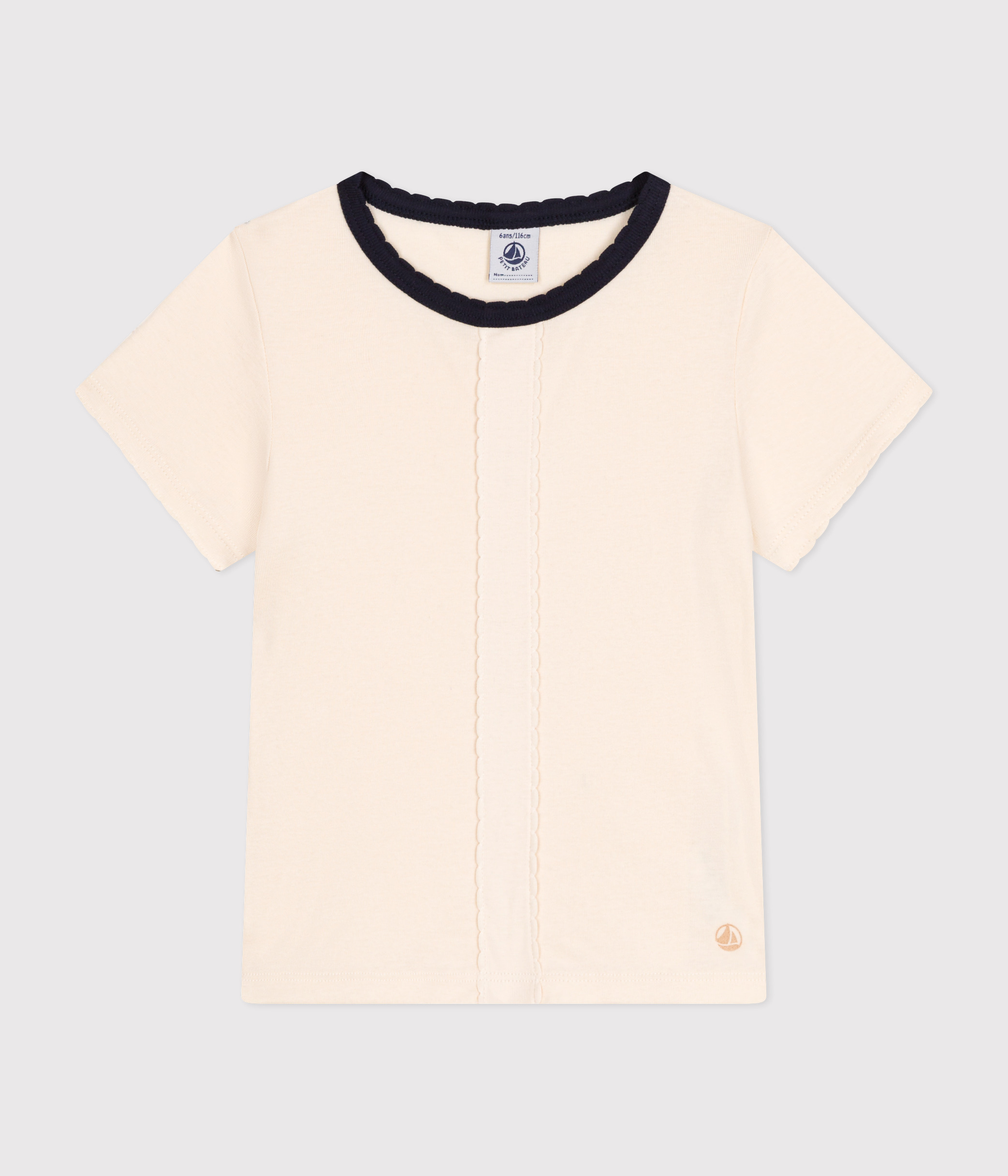 Girls' Short-Sleeved Cotton T-Shirt