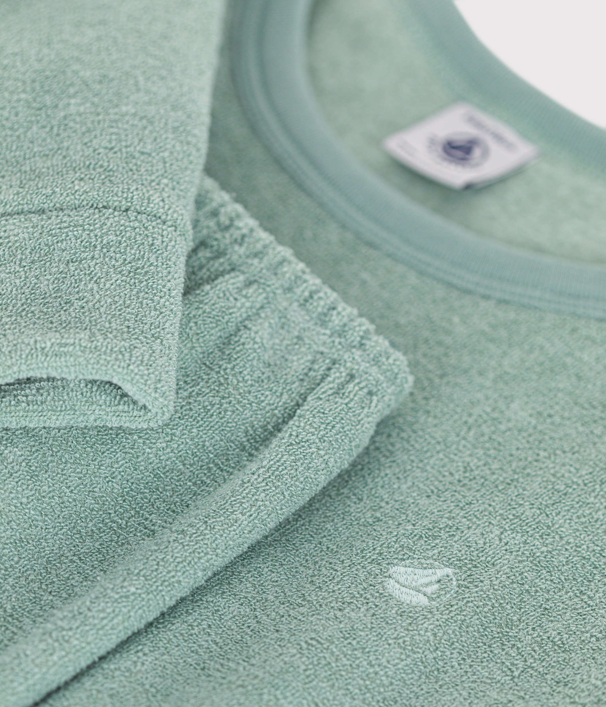 Children's Plain Pyjamas In Brushed Terry Towelling