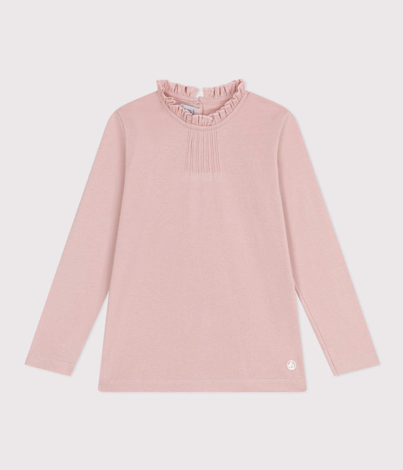 Girls' Long-Sleeved Cotton T-Shirt