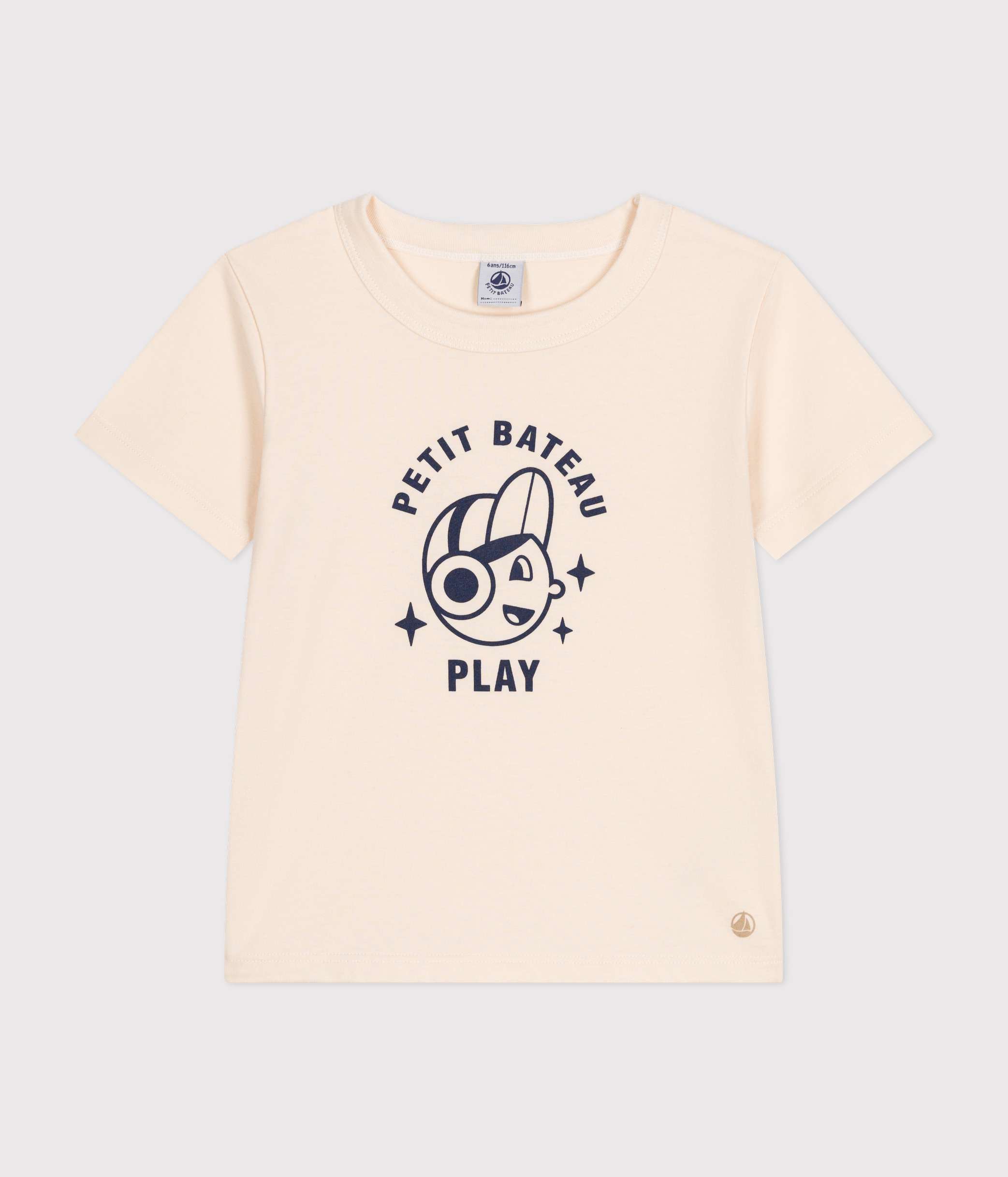 Boys' Short-Sleeved Fine Jersey T-Shirt