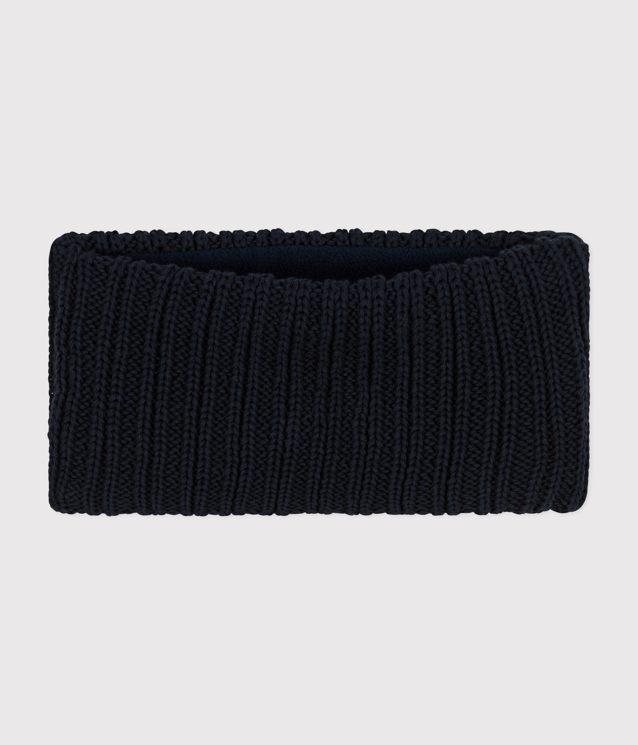 Babies' Fleece-Lined Knitted Snood