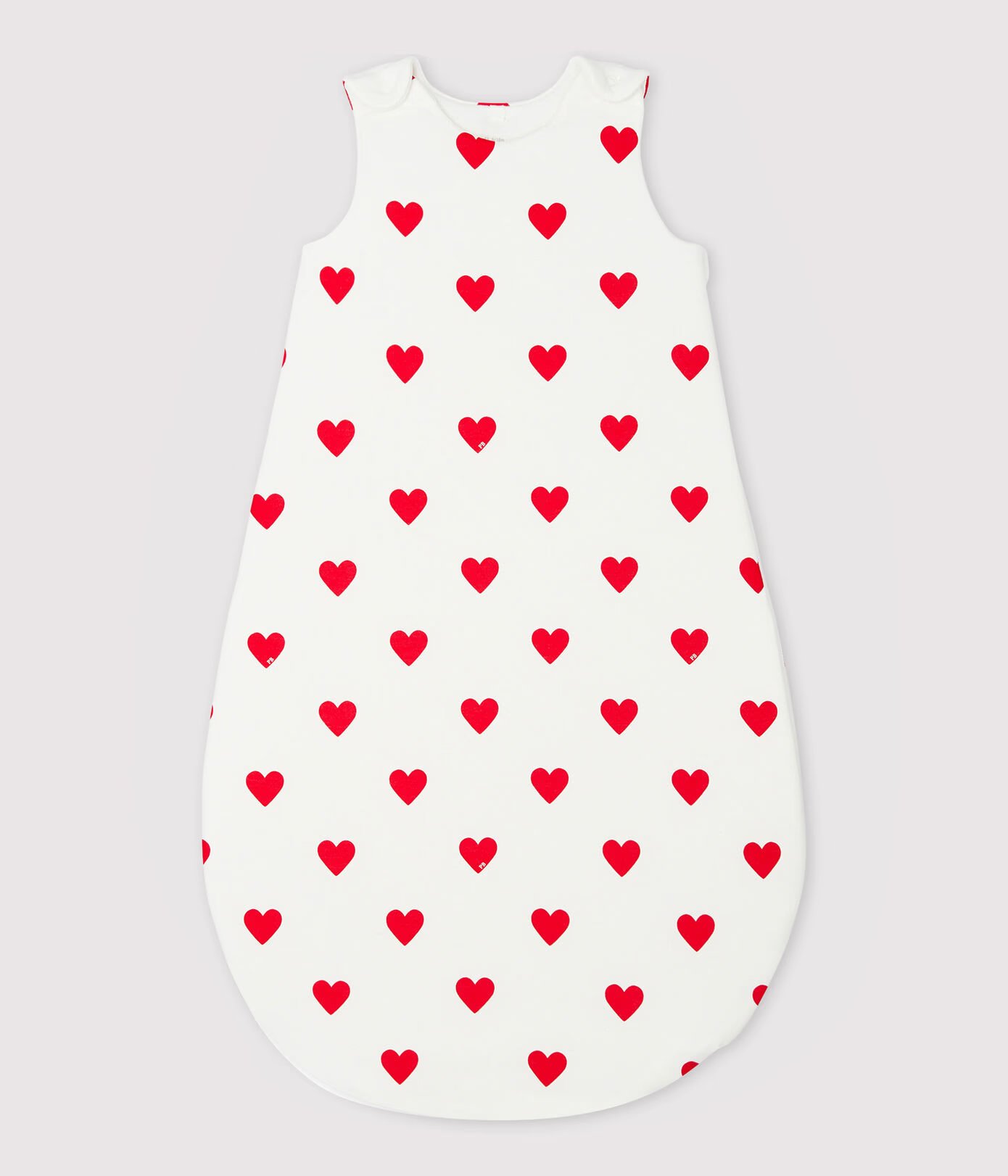 Babies' Heart Patterned Cotton Tog 2-Rated Sleeping Bag