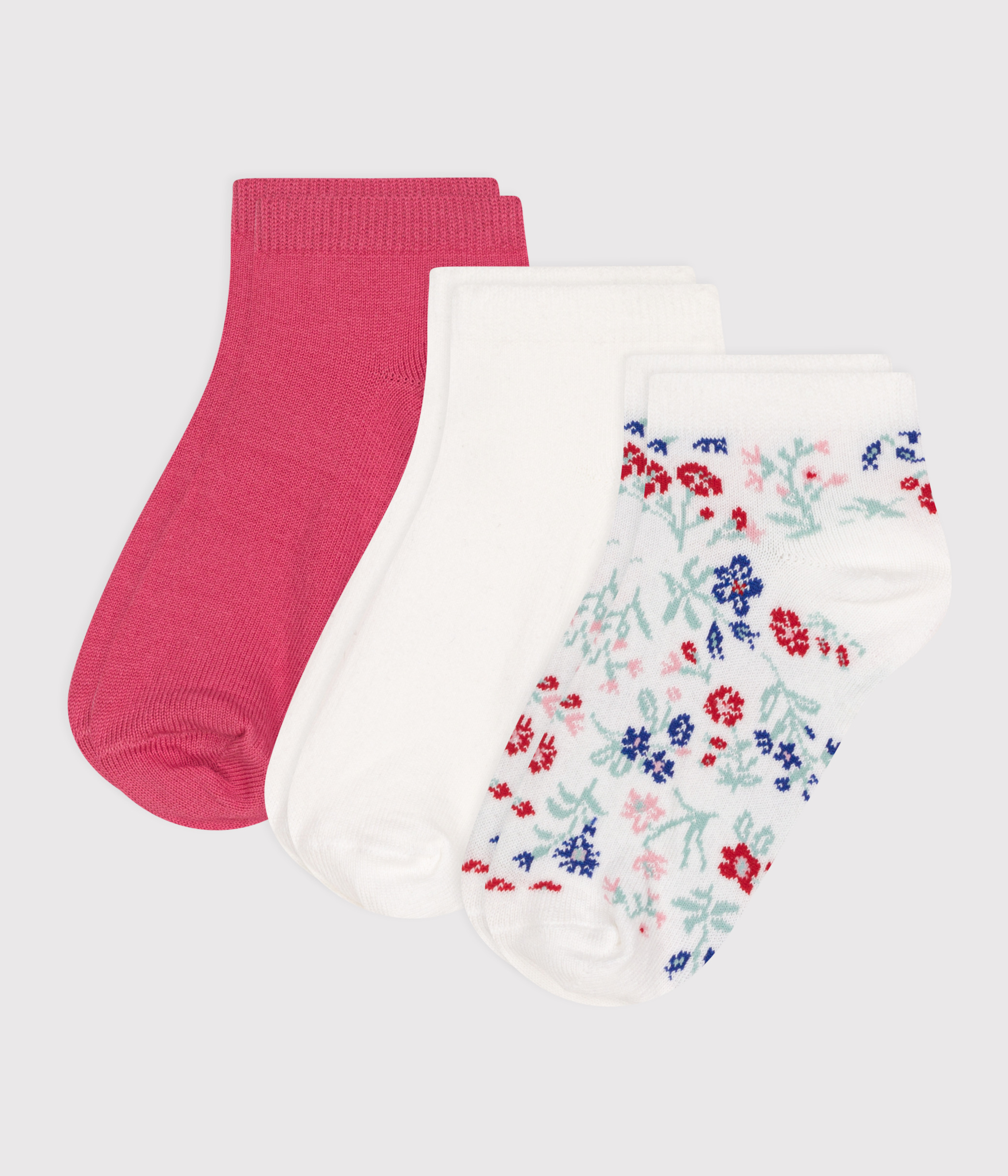 Girls' Socks - 3-Pack