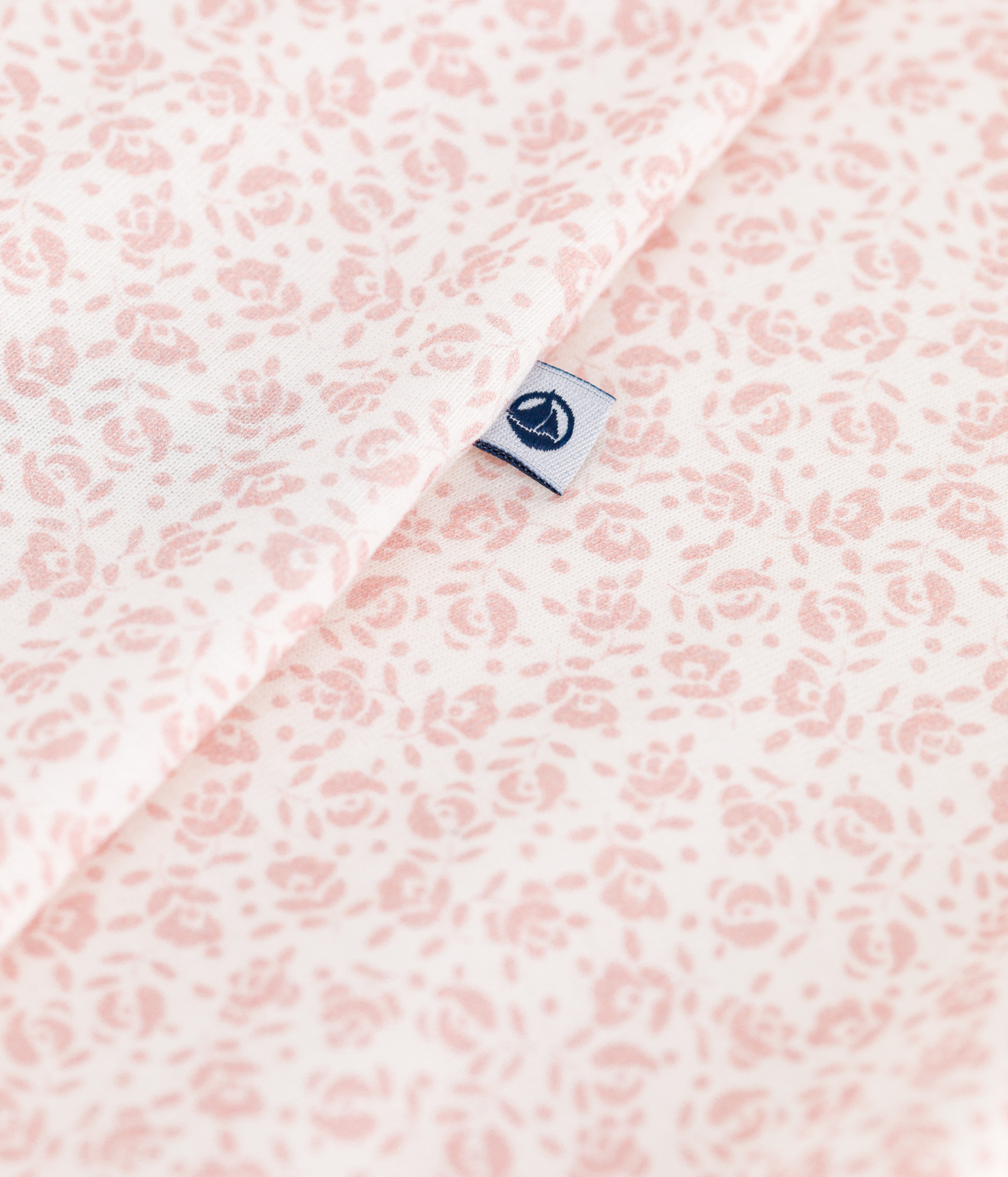 Baby floral cotton pyjamas