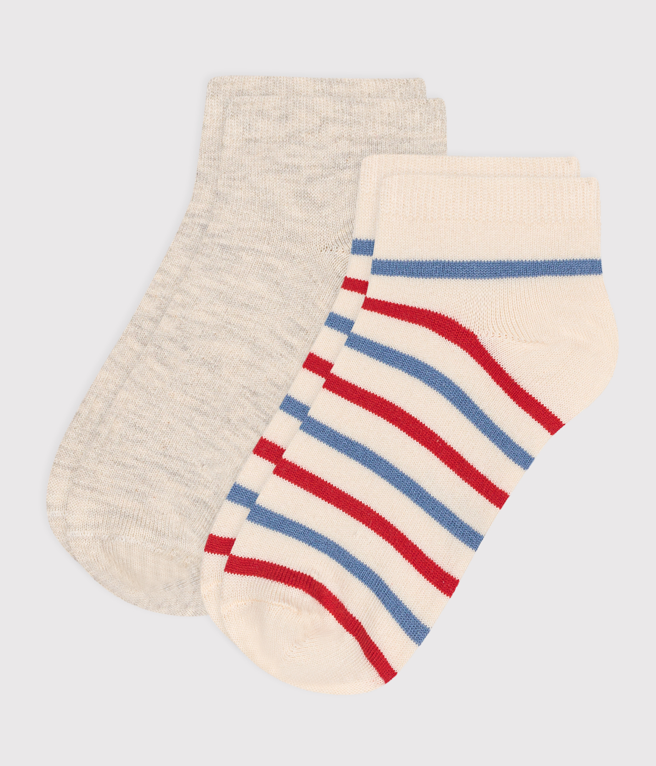 Children's Petit Bateau Cotton Socks - 2-Pack