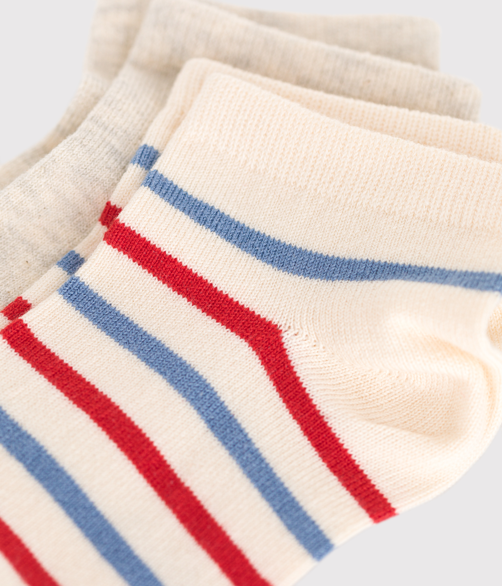 Children's Petit Bateau Cotton Socks - 2-Pack