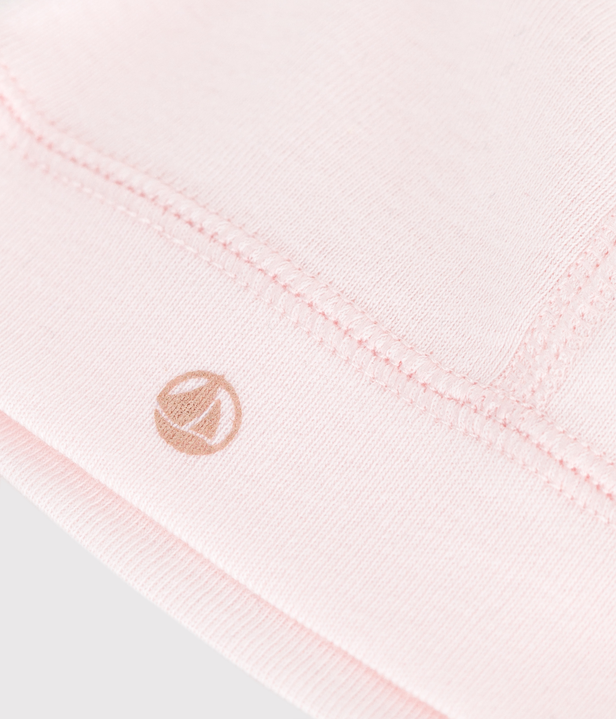 Plain cotton baby bonnet