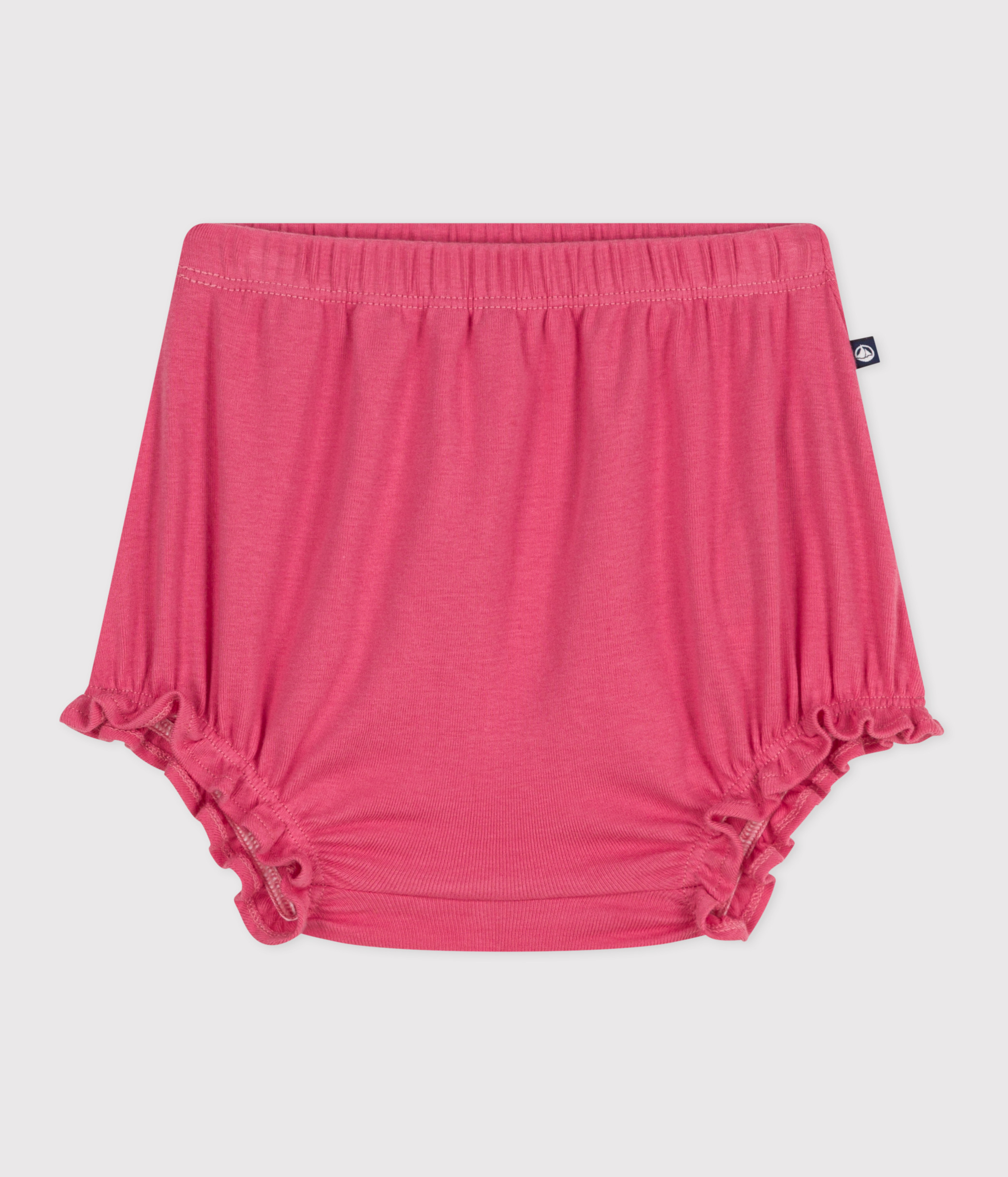 Babies' plain cotton bloomers