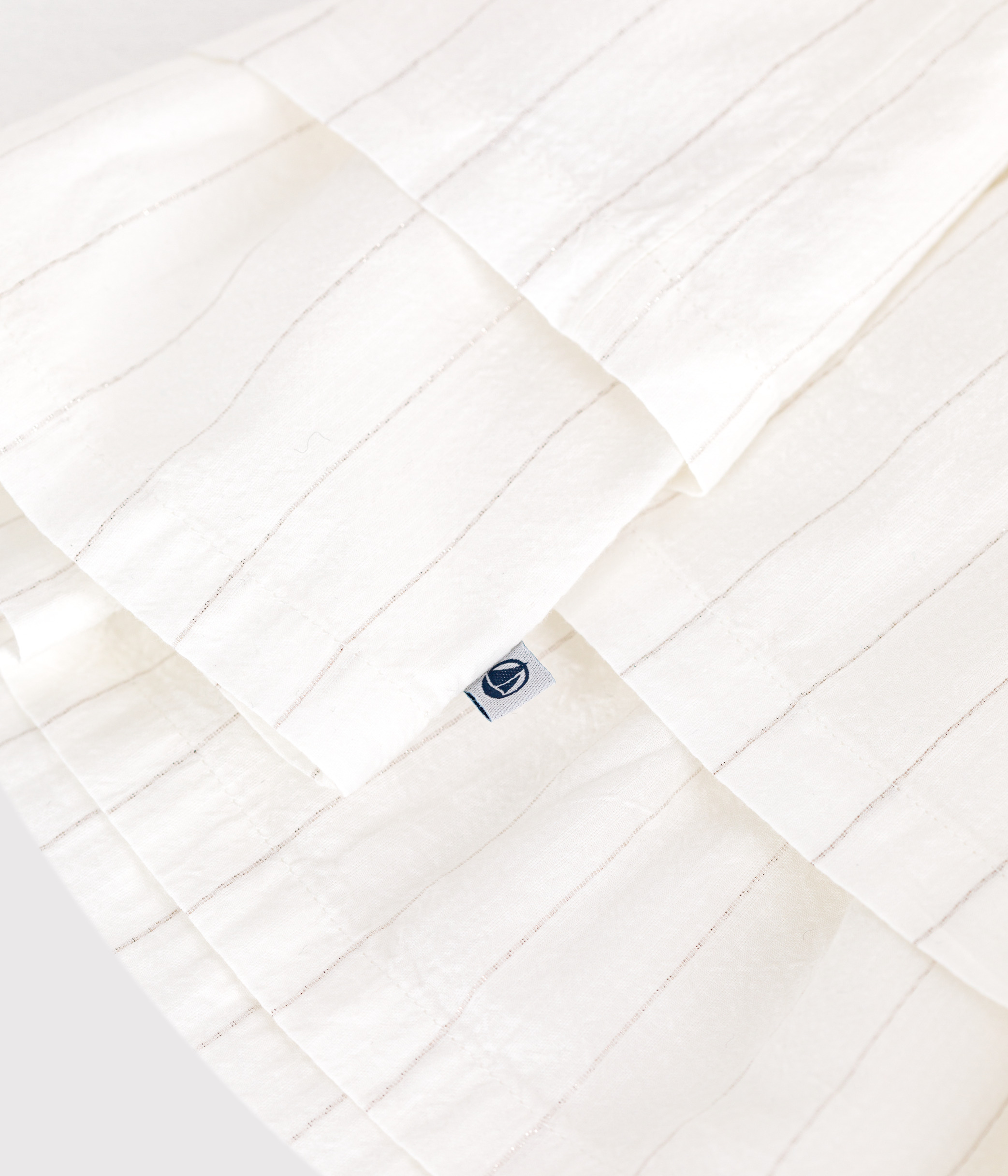 Babies' short-sleeved lightweight cotton dress for special occasions