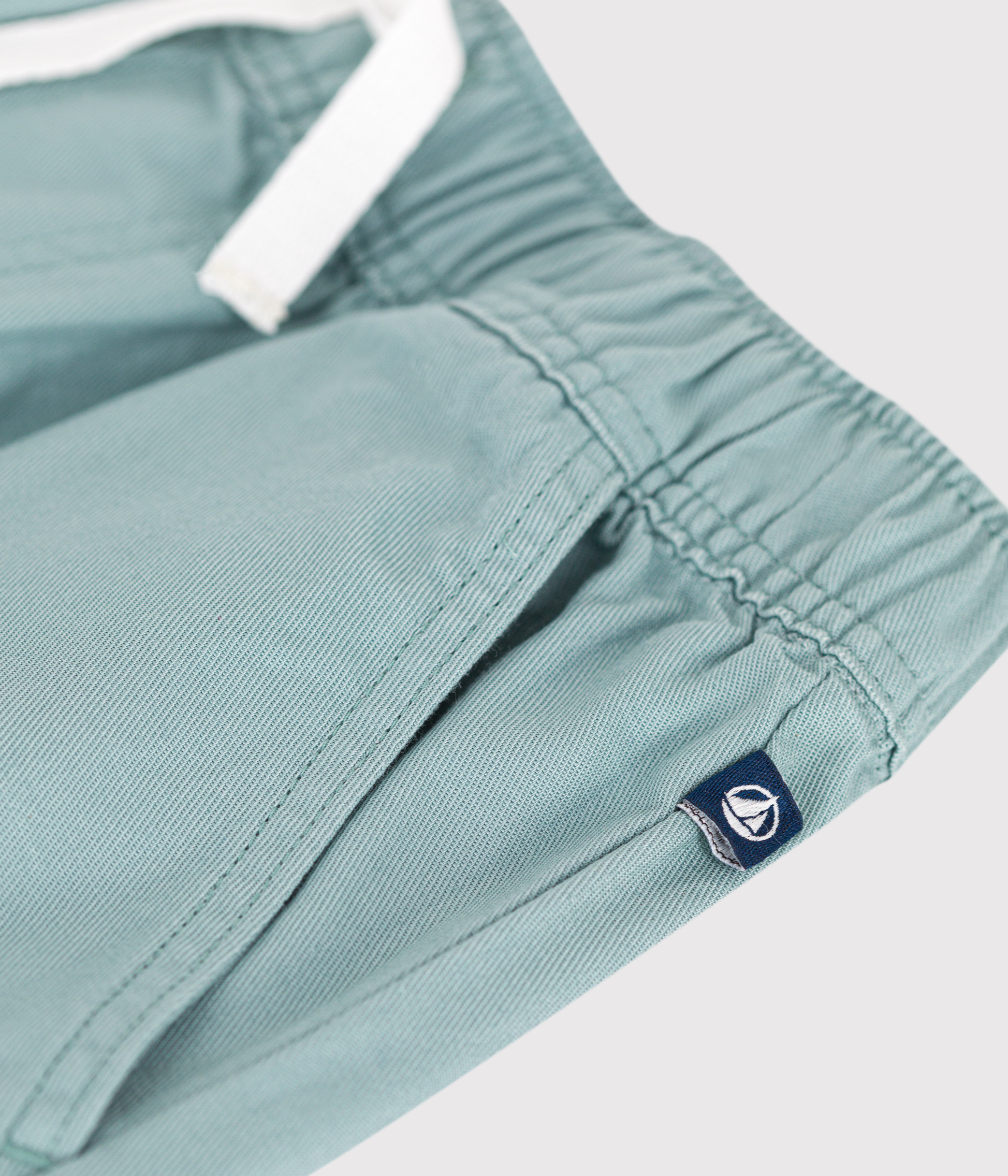Children's Bermuda shorts in plain cotton