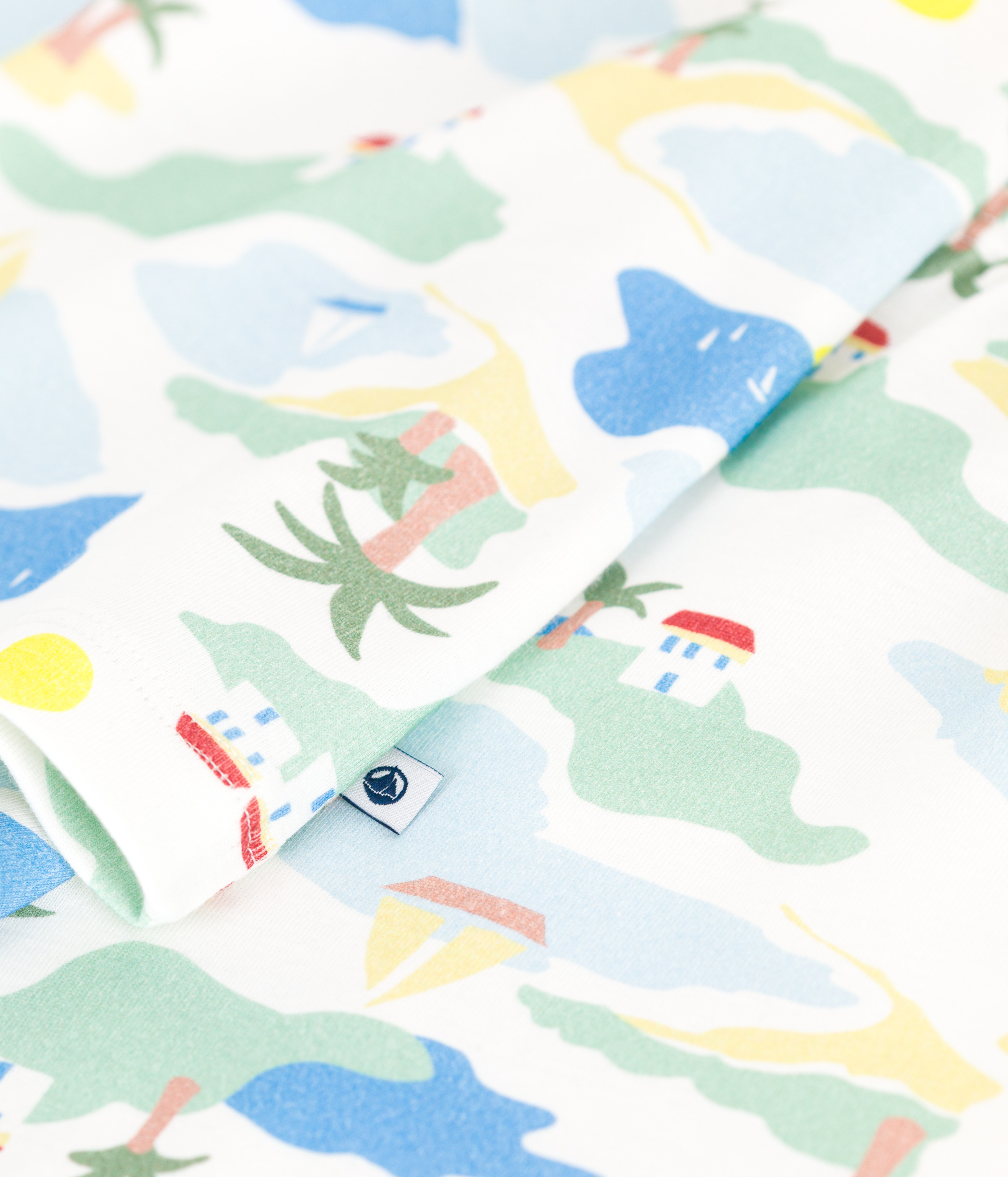 Child's printed cotton pajamas