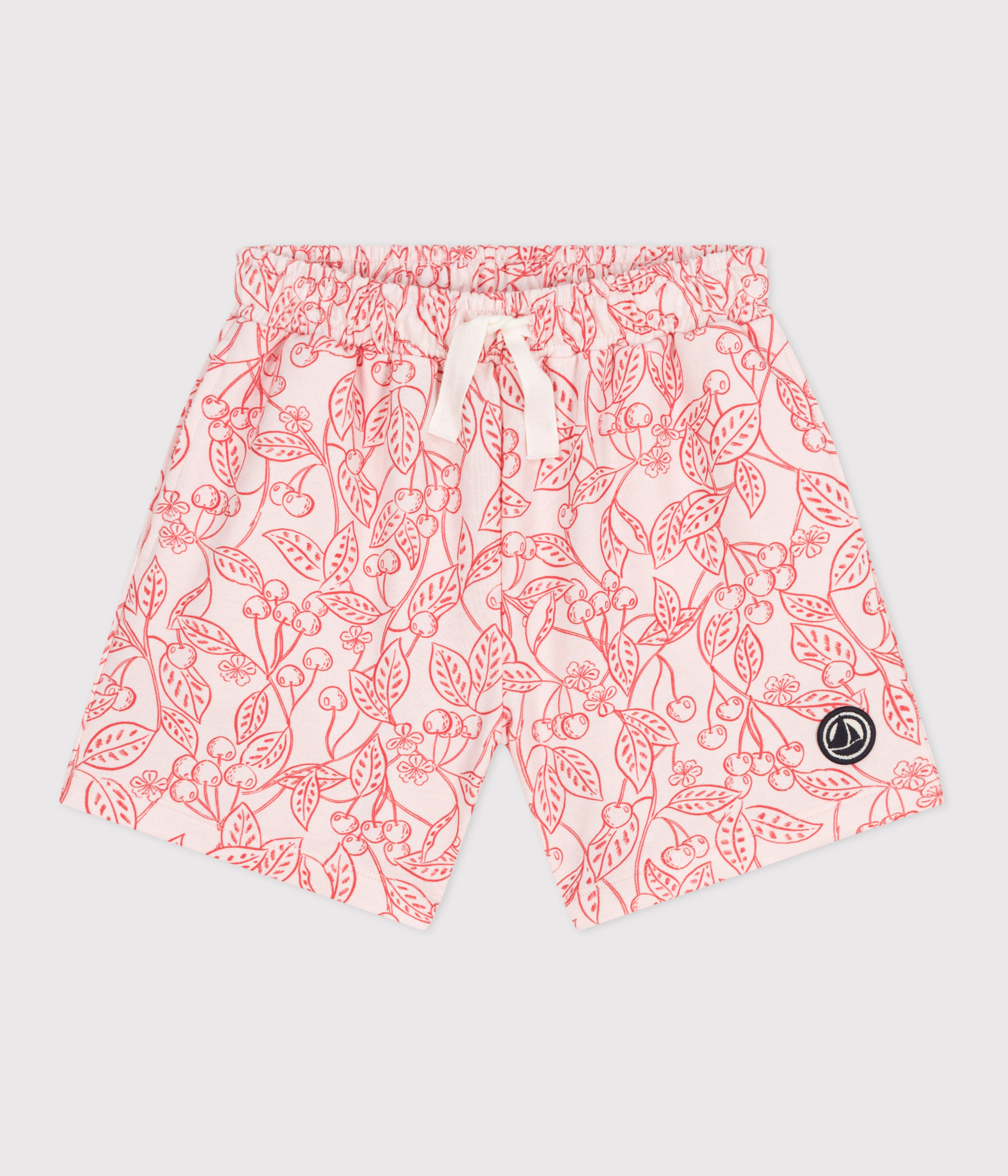 Children's printed cotton shorts