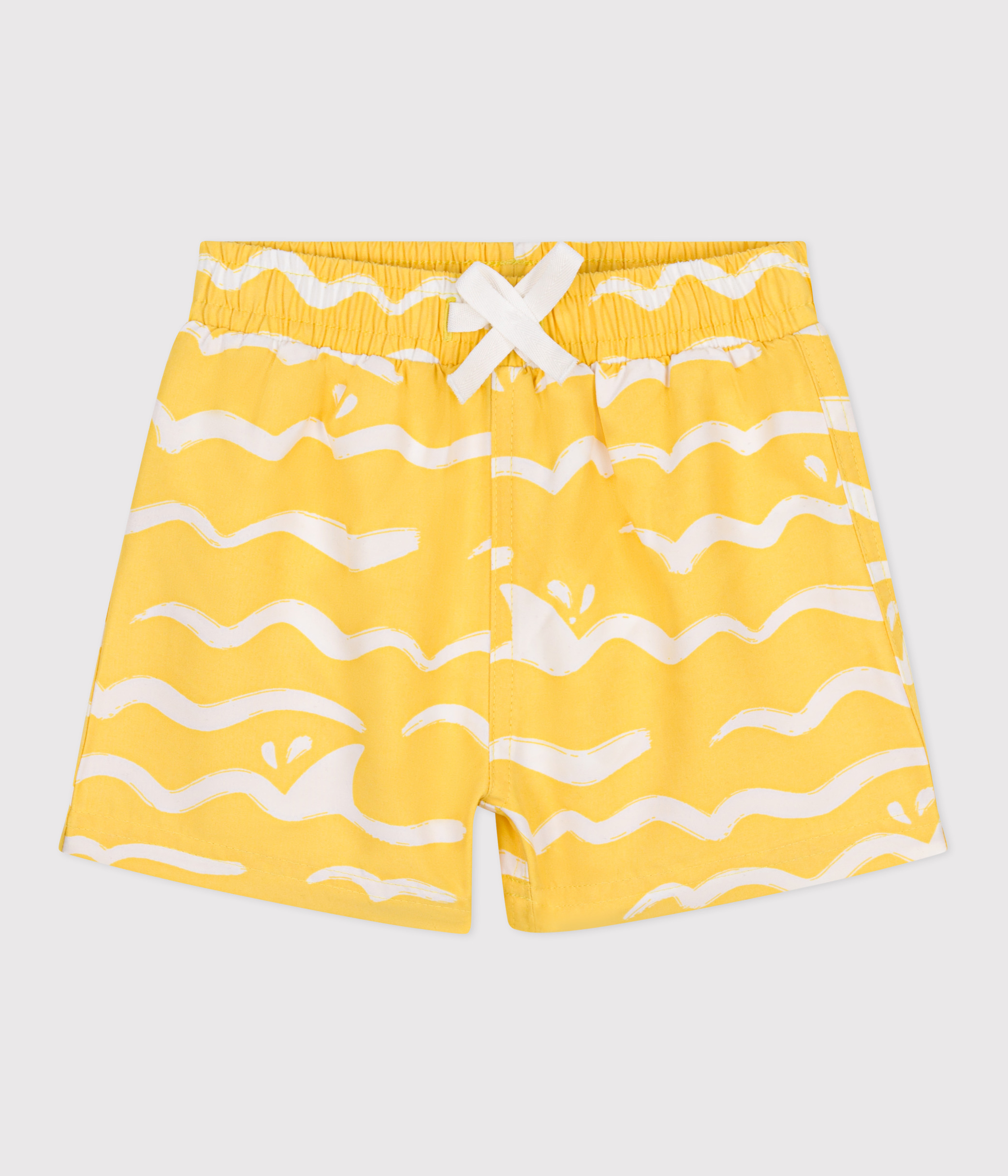 Babies' shark print swim shorts