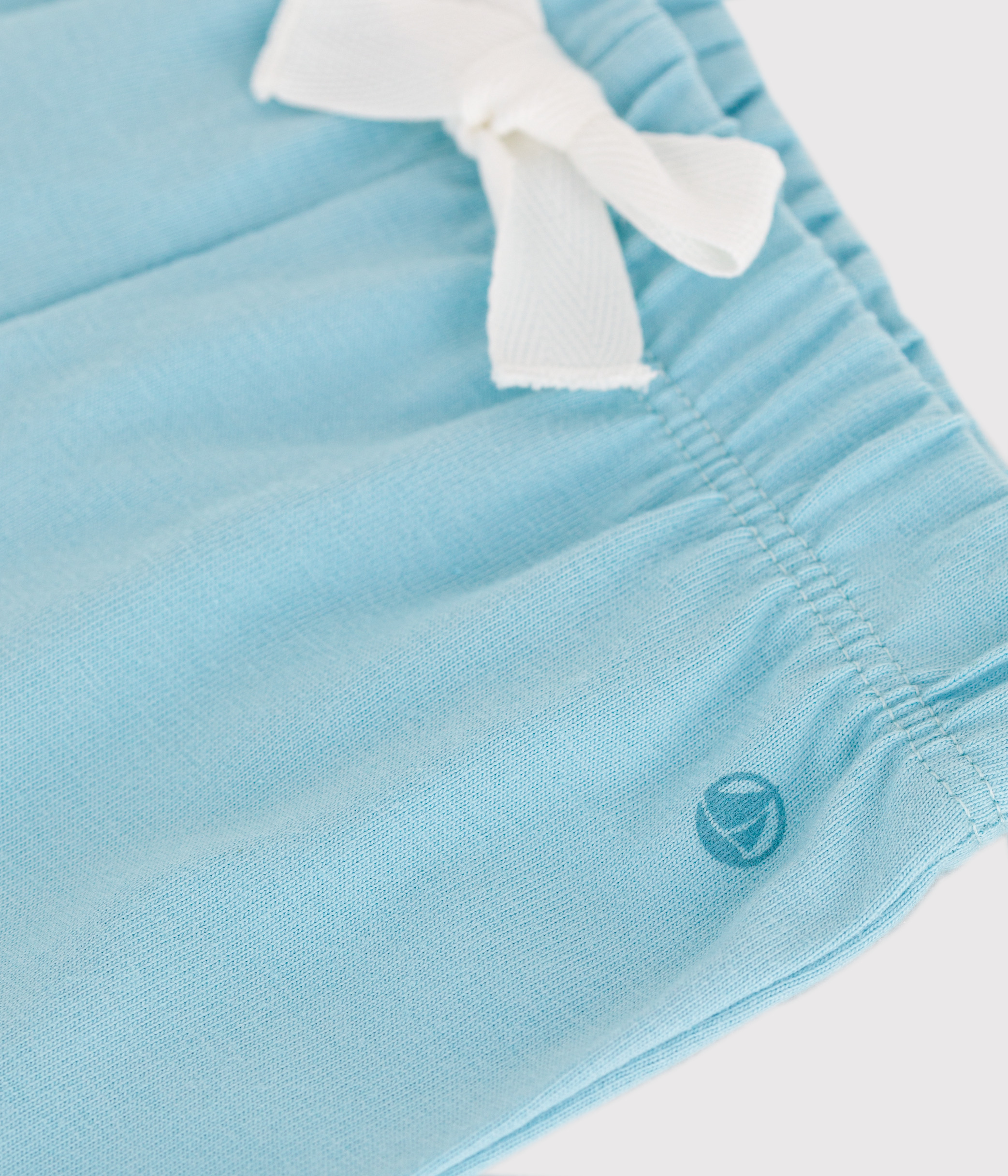 Babies' plain cotton shorts