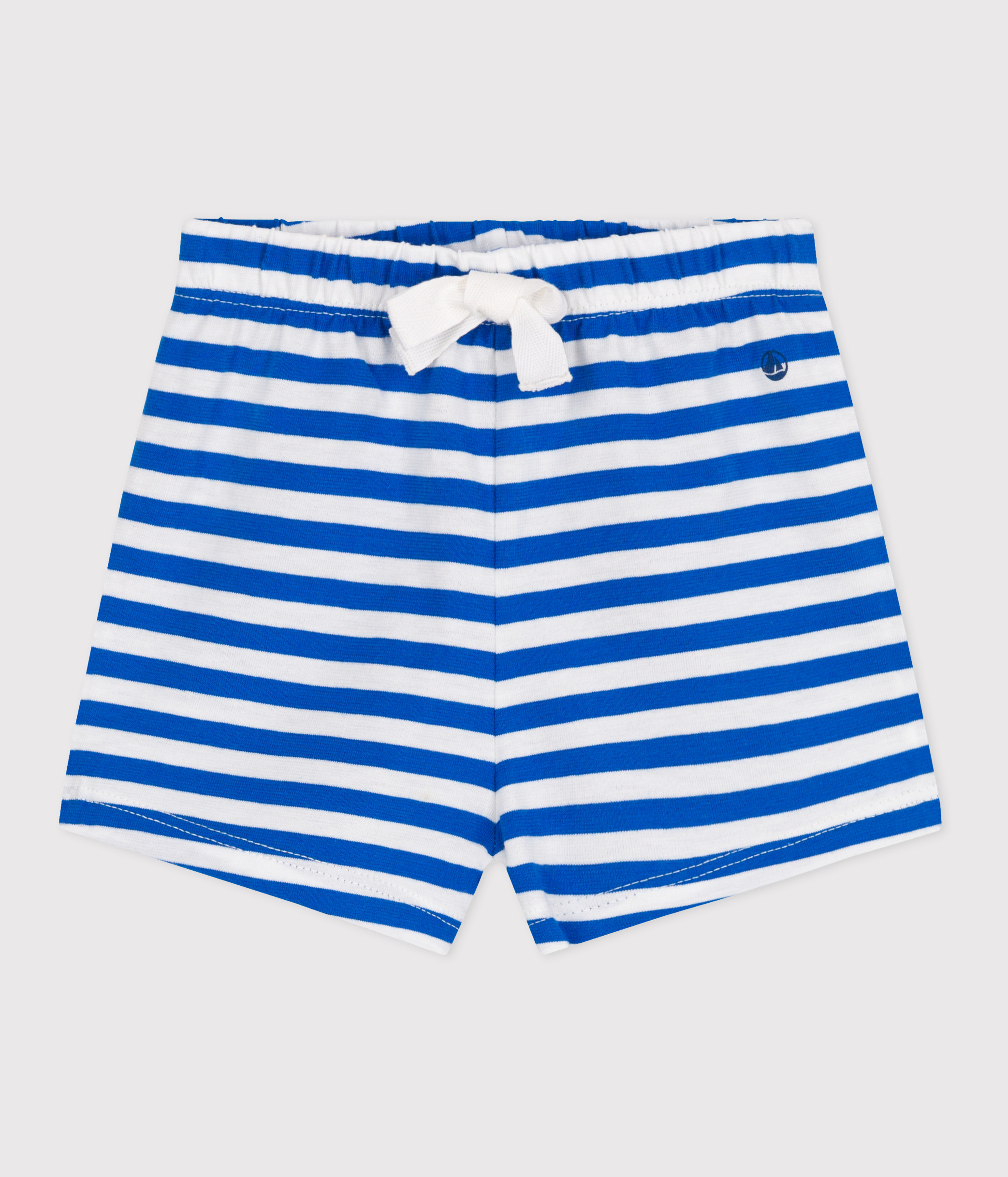 Babies stripy cotton shorts