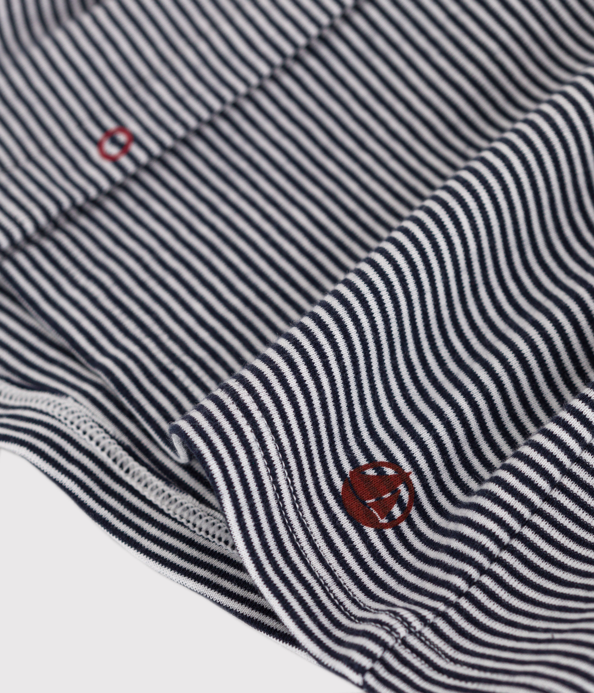 Children's stripy cotton cardigan