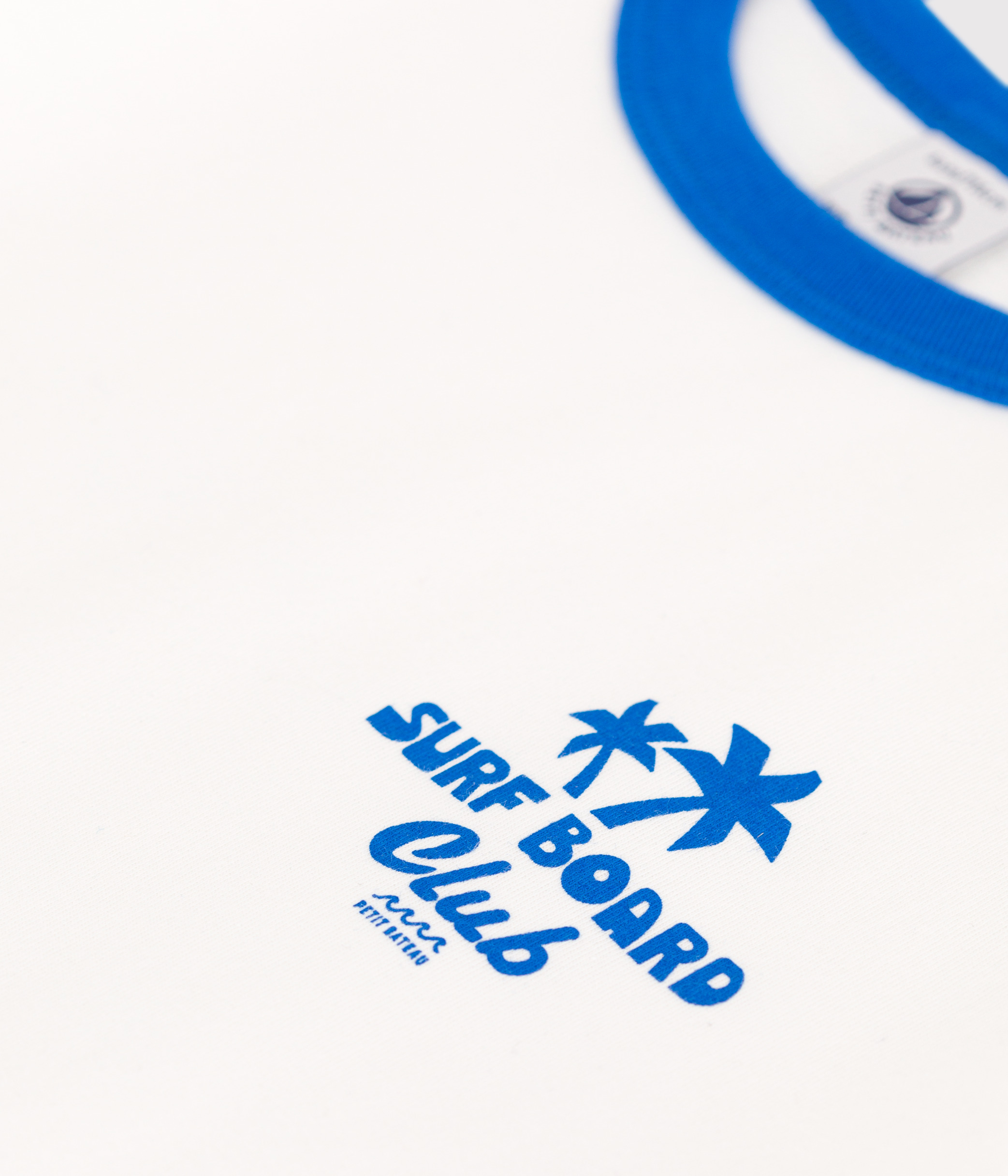 Children's printed short-sleeved cotton T-shirt