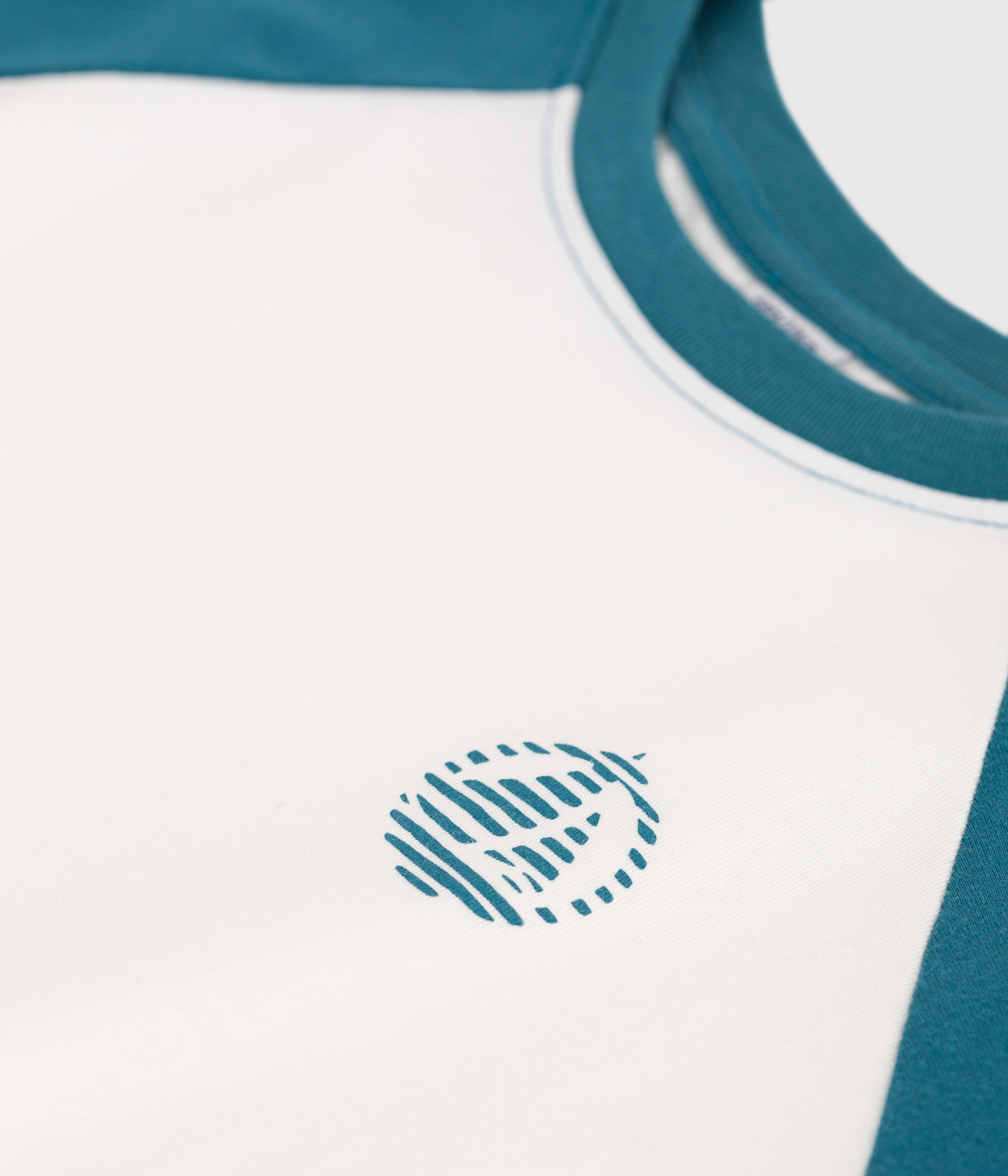 Children's printed short-sleeved cotton T-shirt