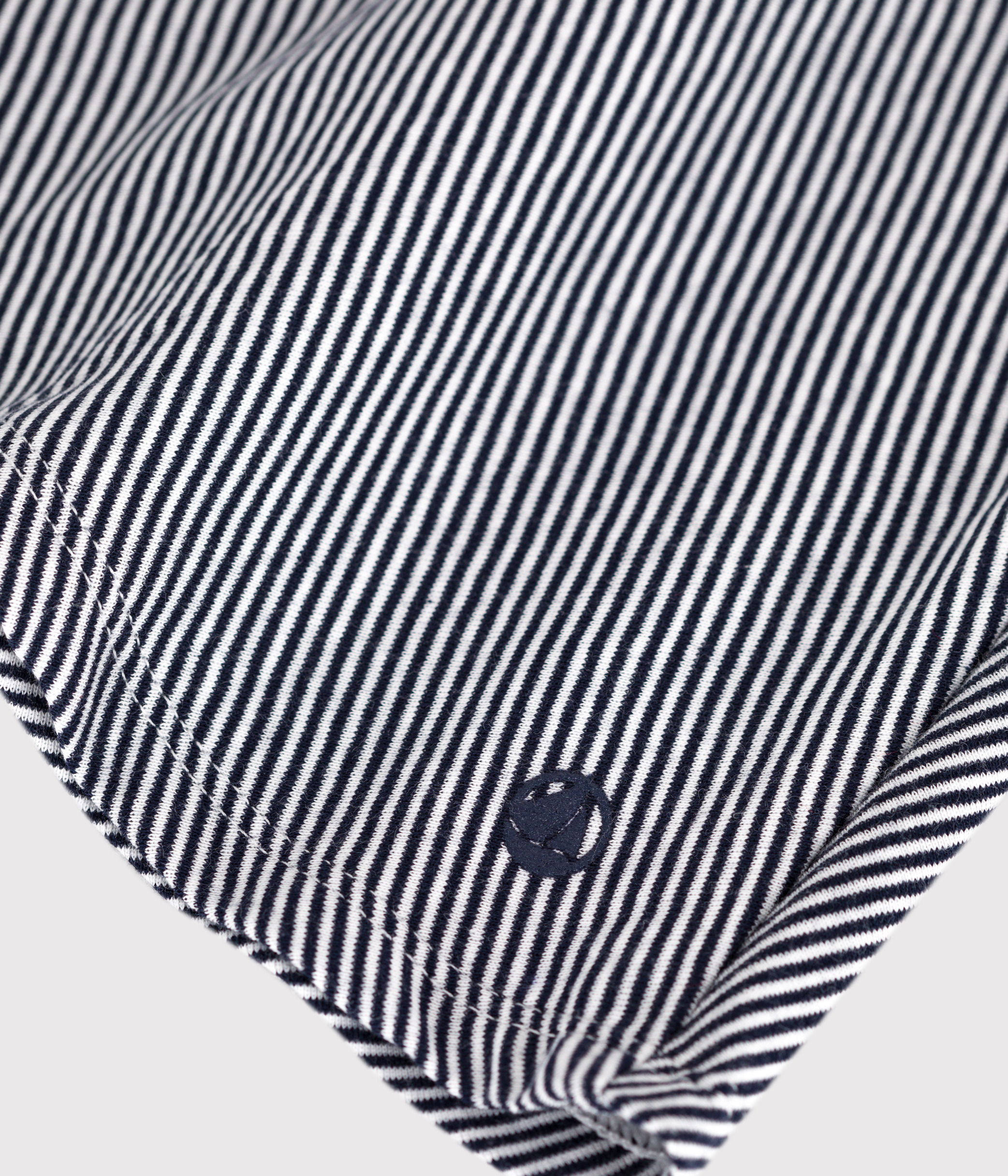 Children's stripy cotton skirt