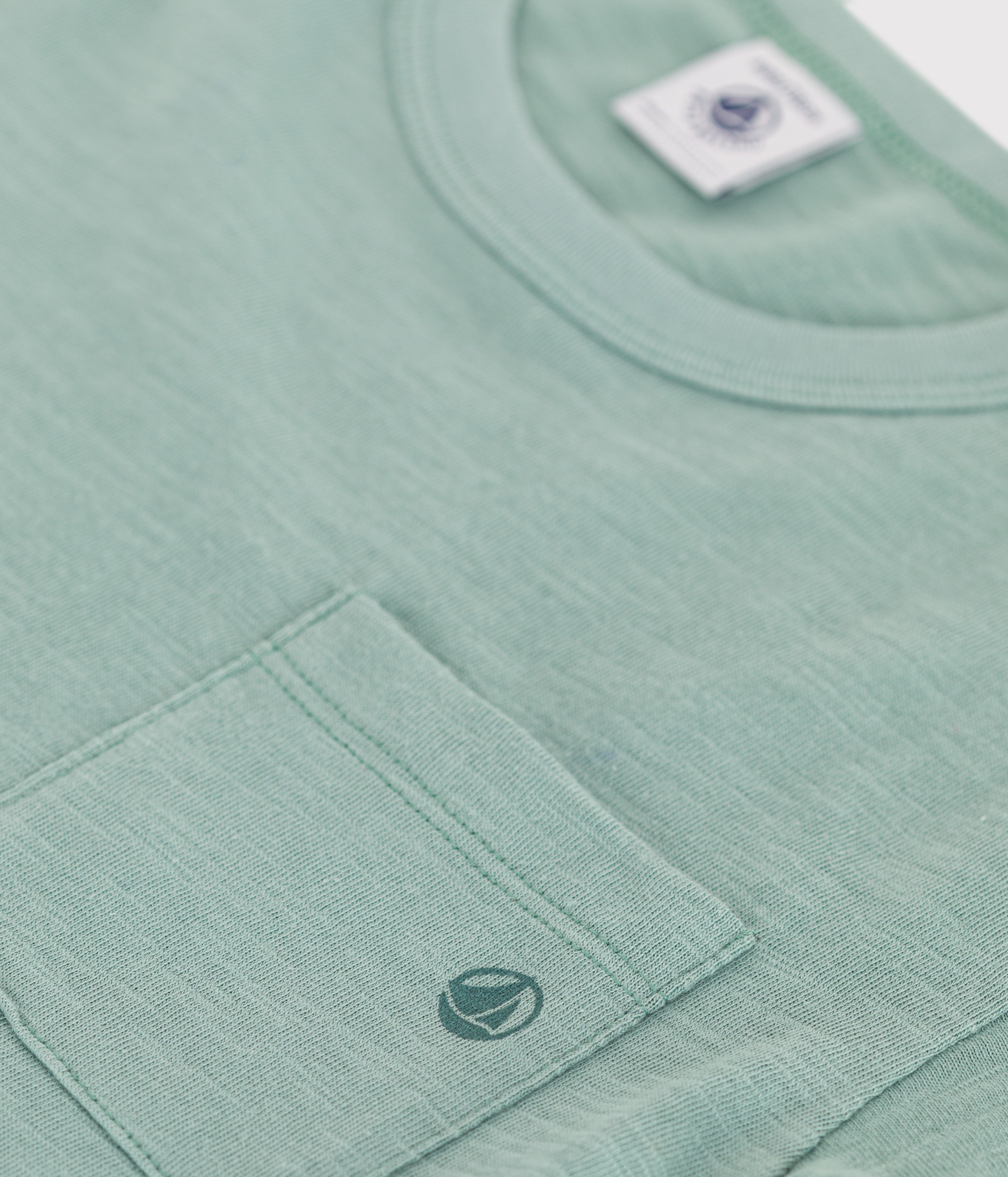 Children's plain short-sleeved cotton T-shirt