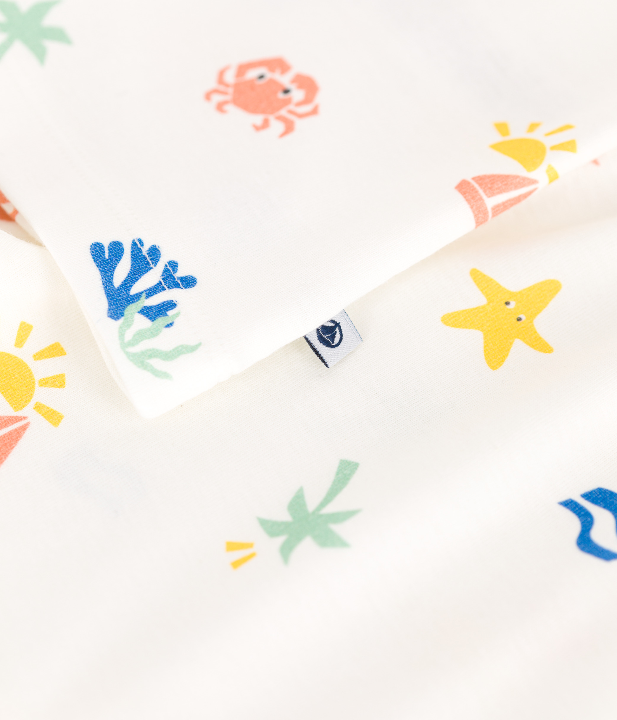 Children's printed cotton pyjamas