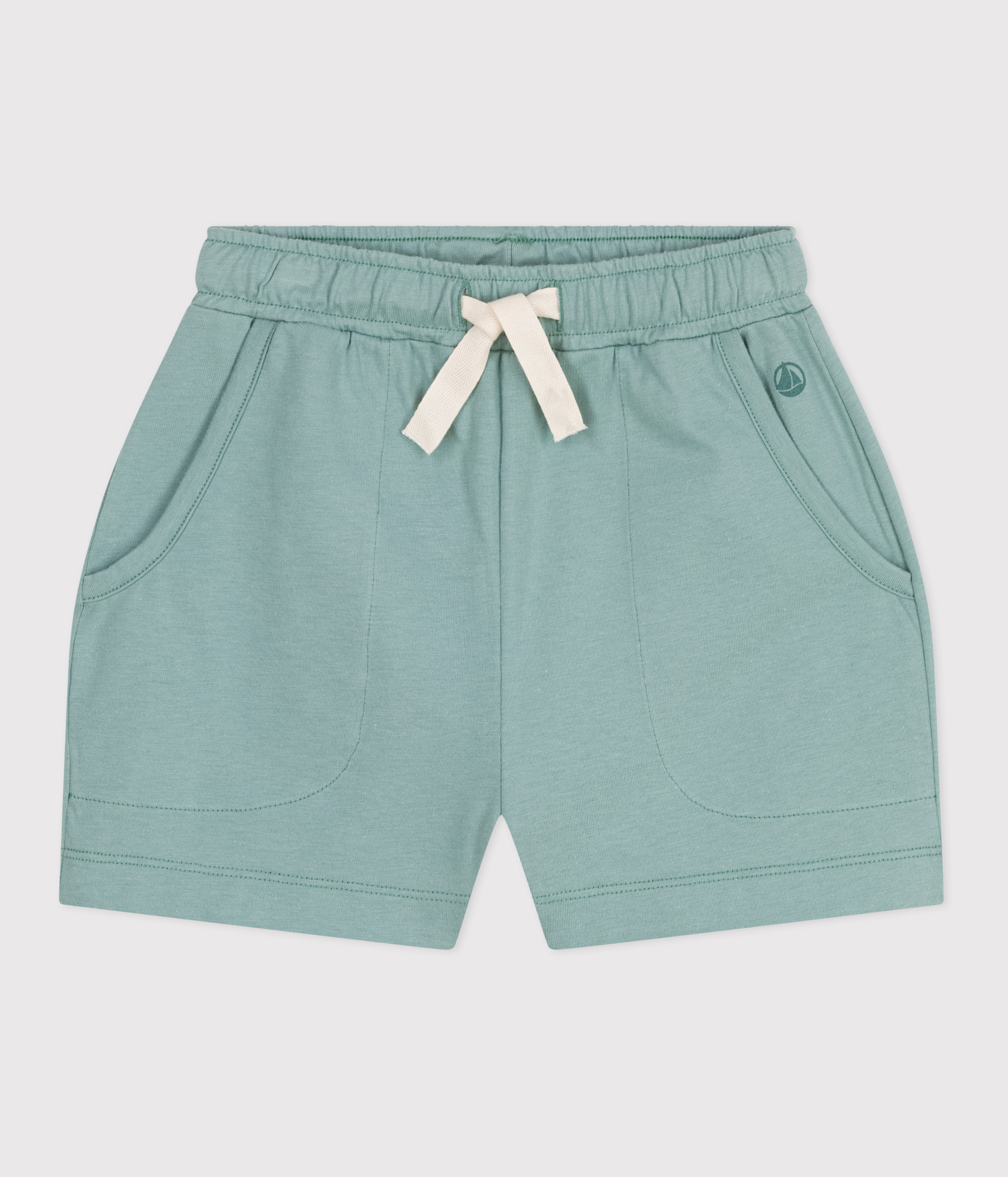 Children's plain cotton shorts
