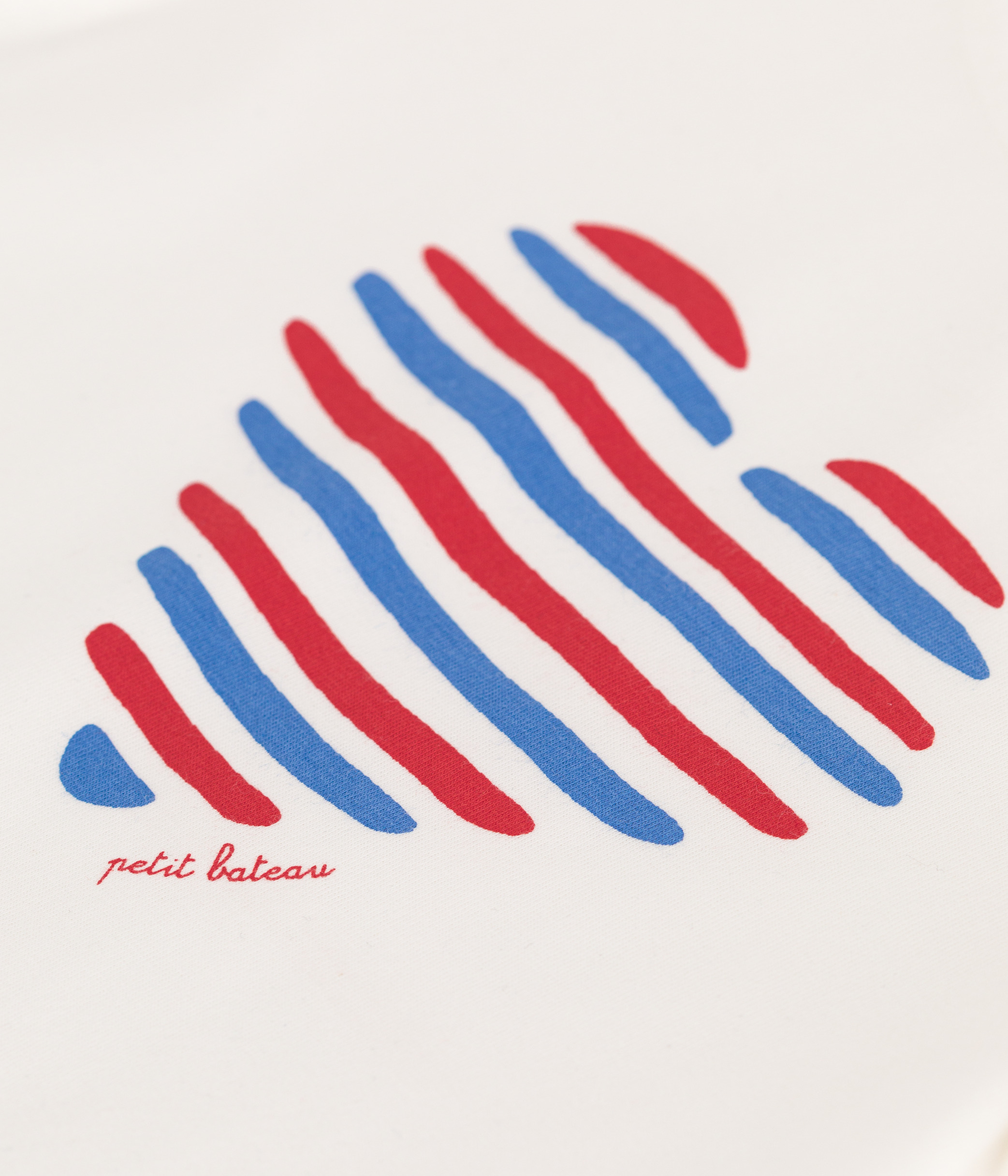 Children's heart pattern short-sleeved cotton T-shirt