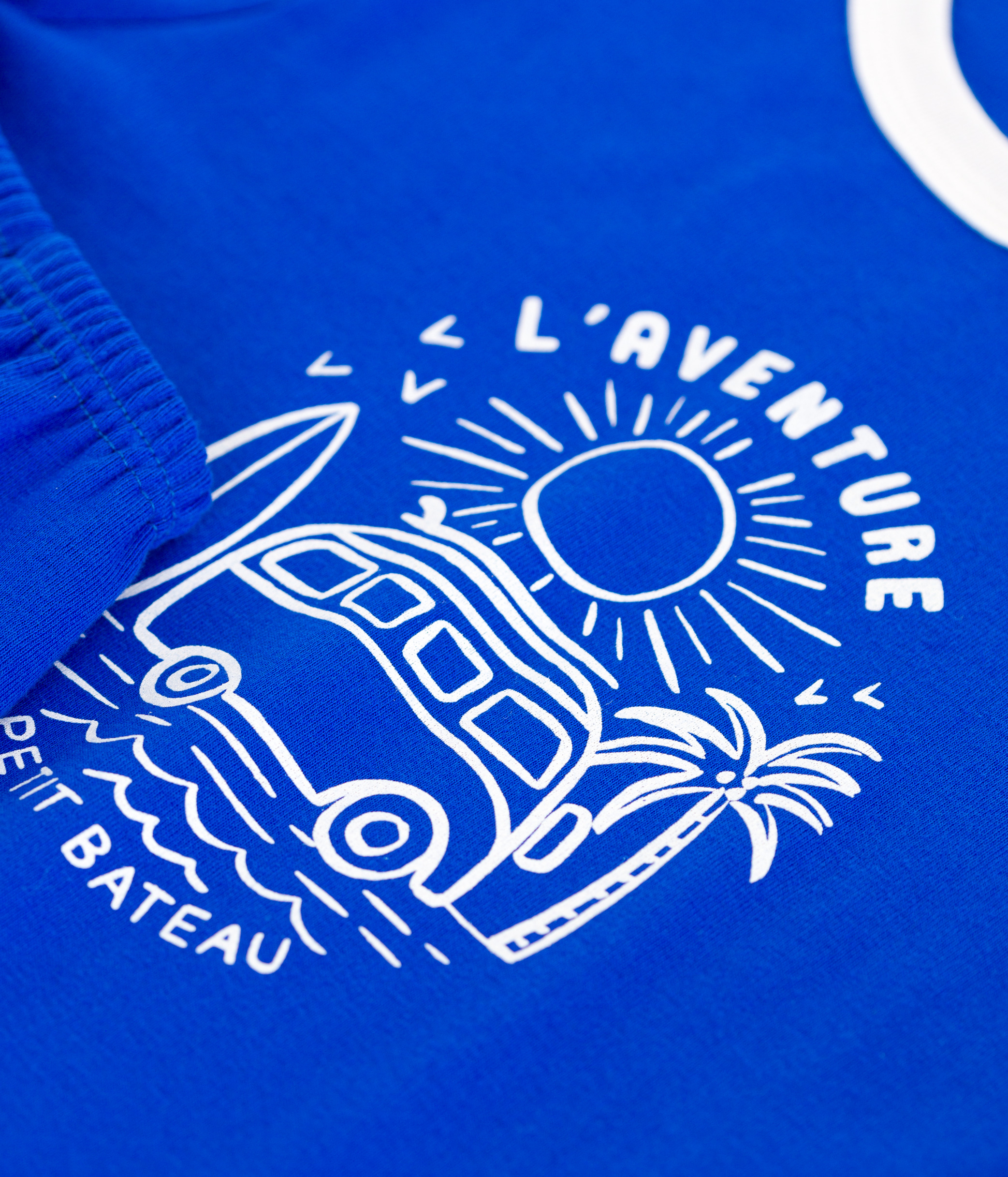 Children's short cotton pyjamas