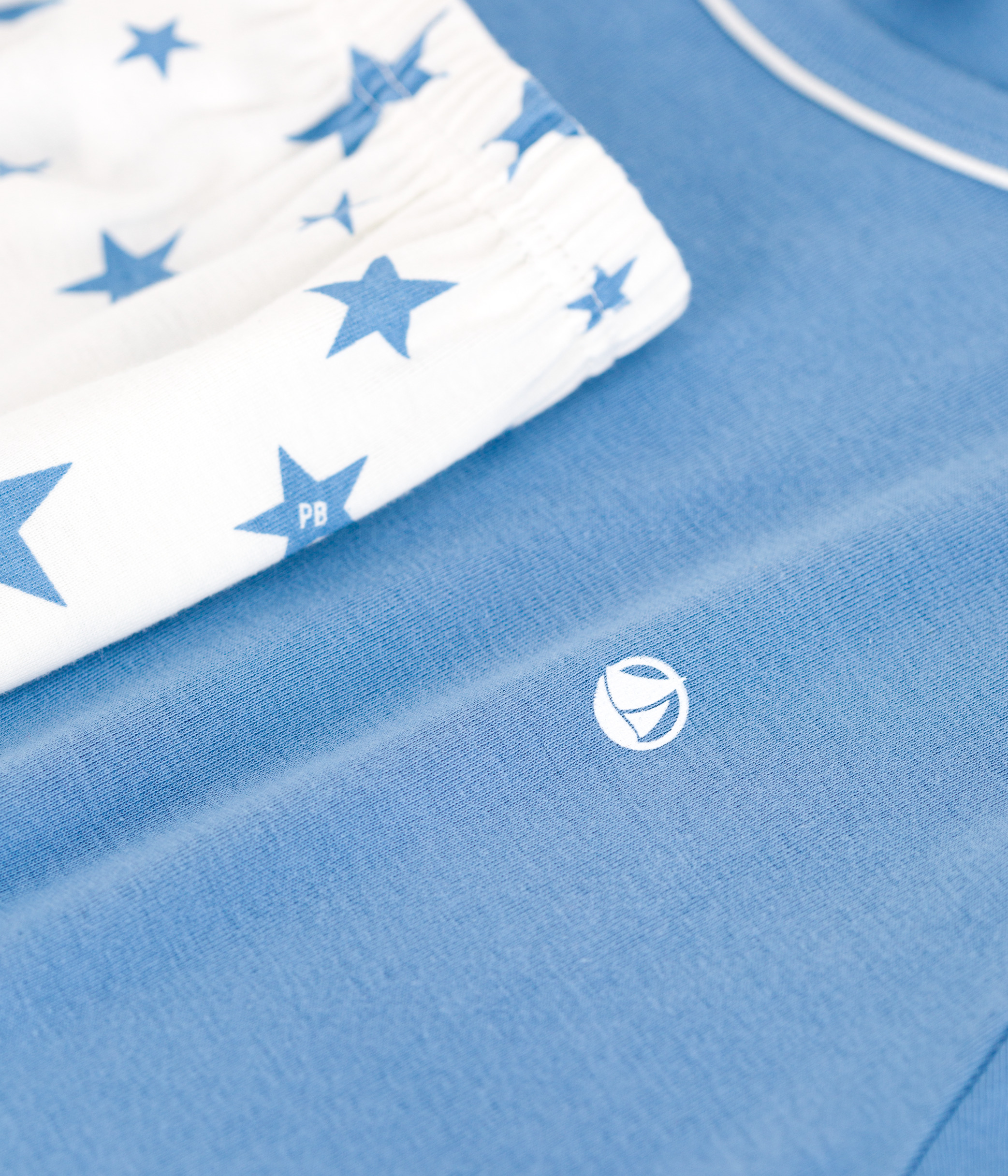 Children's short cotton pyjamas