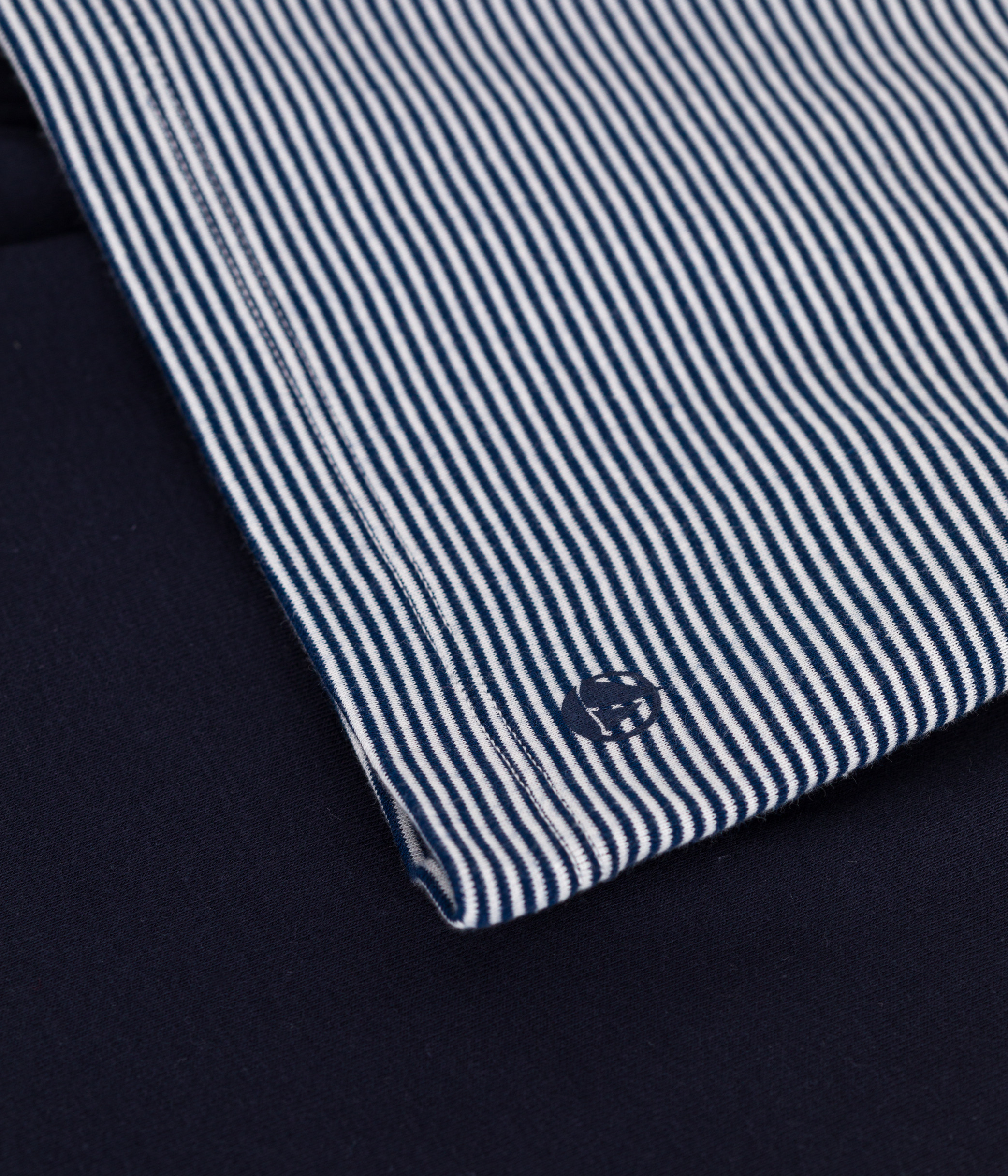 Child's cotton short pajamas with stripes