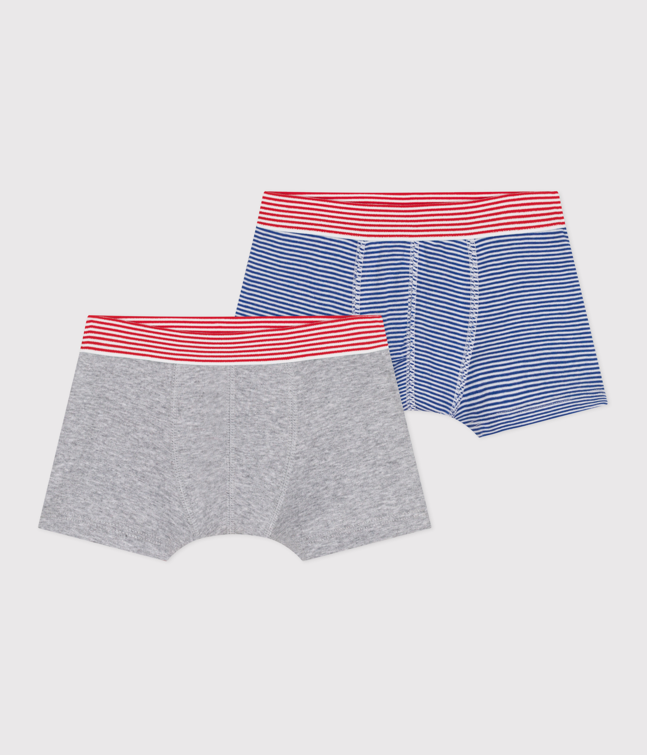 Set of 2 children's cotton boxers