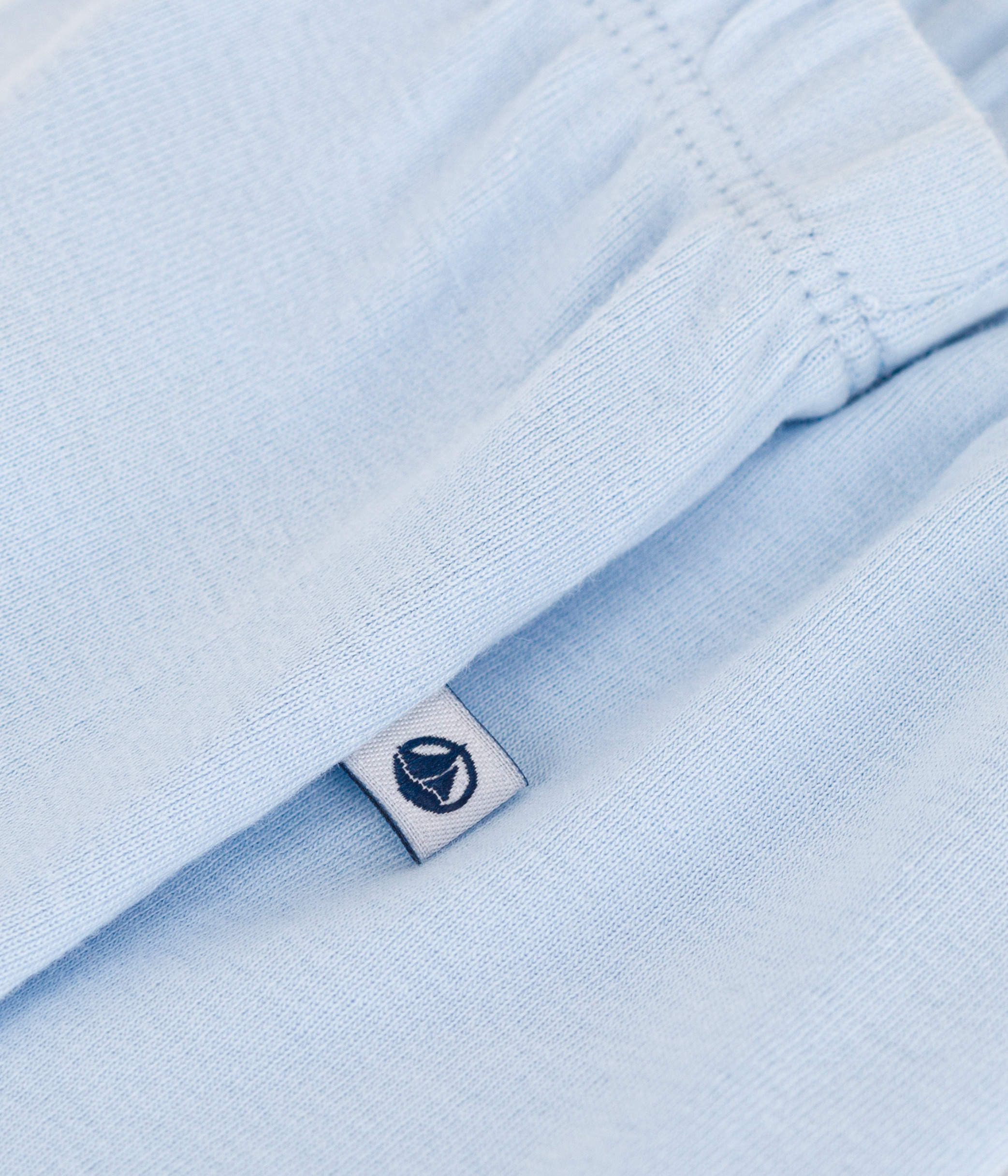 Newborn plain cotton footed pants