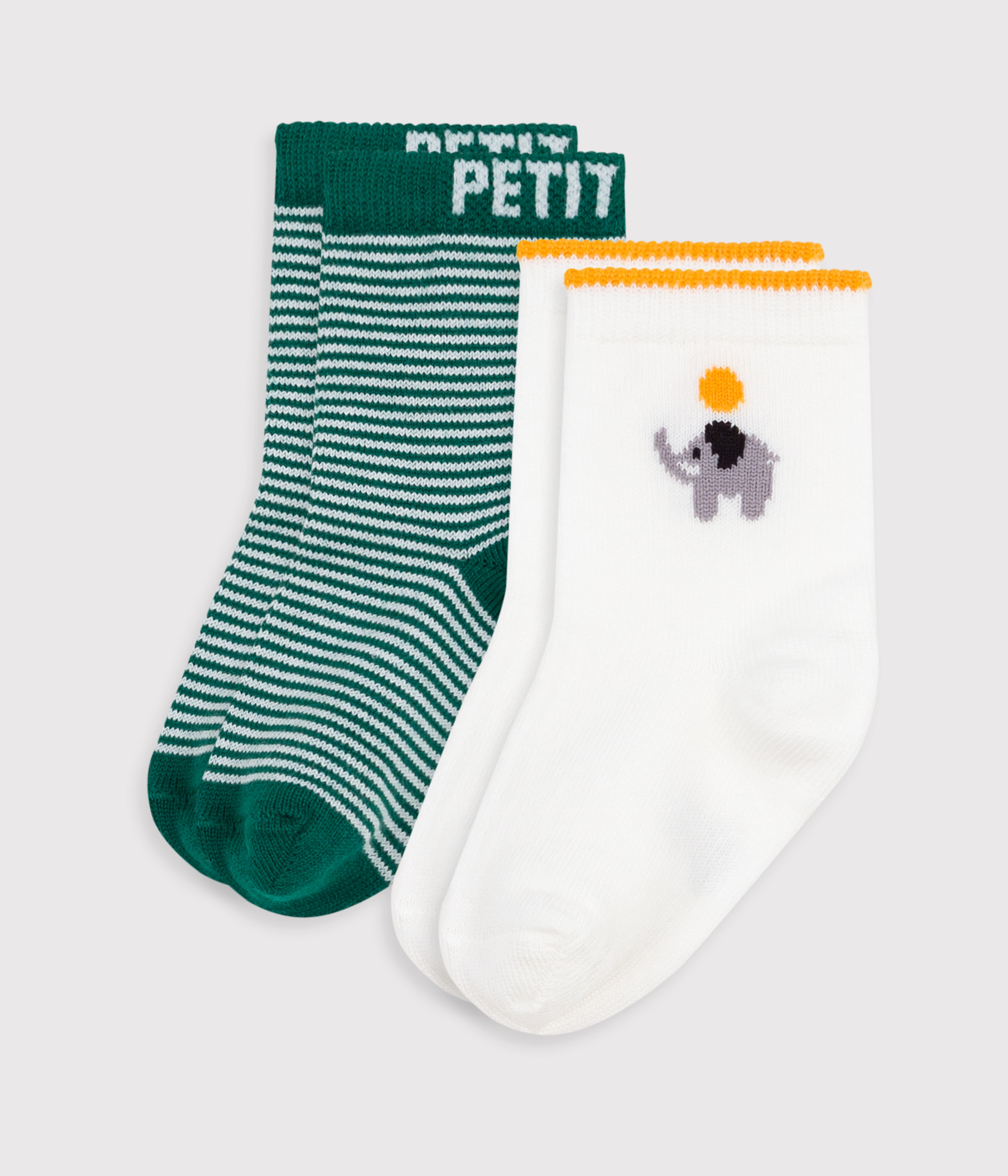 Babies' cotton socks - 2-Pack