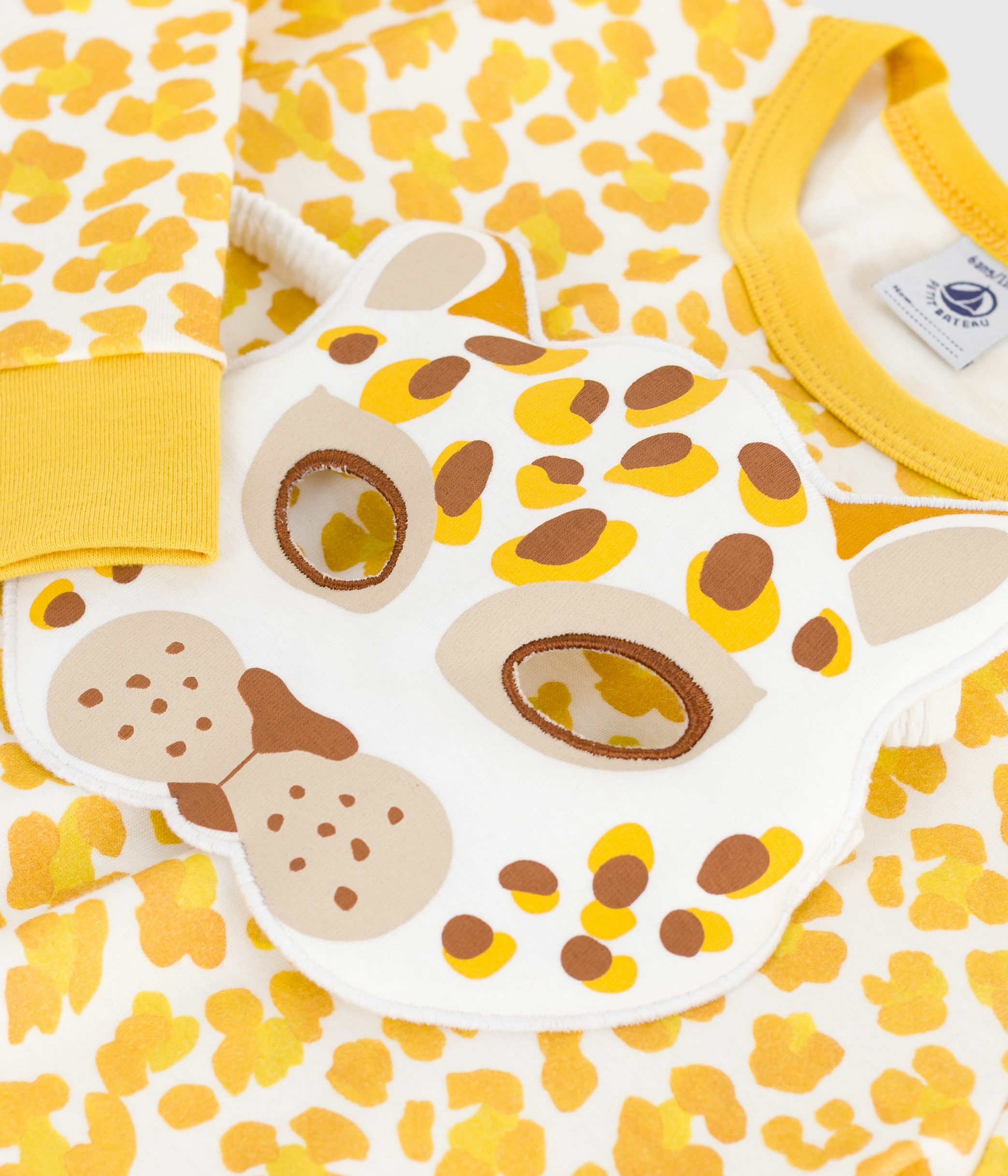 Children's leopard print cotton fancy dress pyjamas