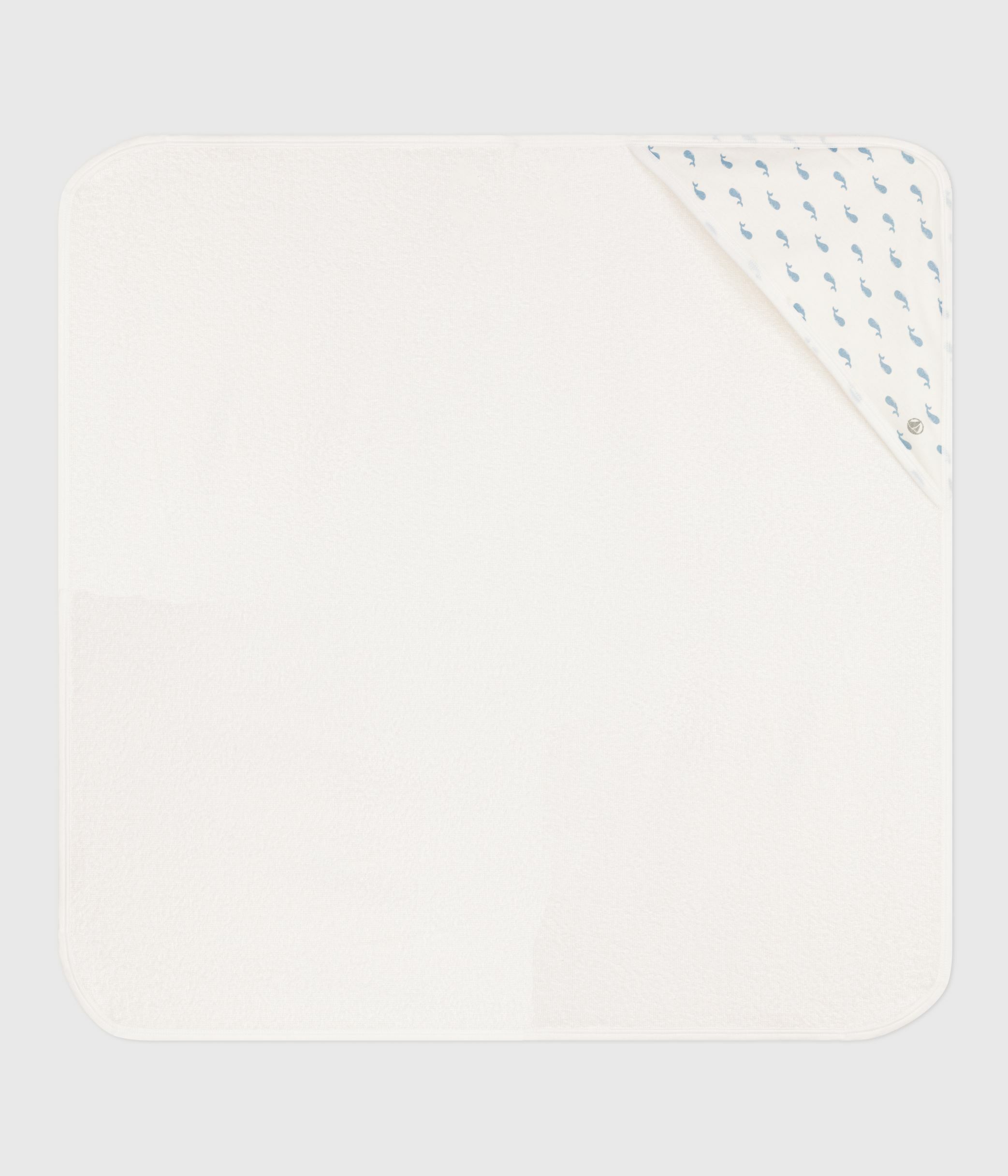 Babies' square cotton bath wrap