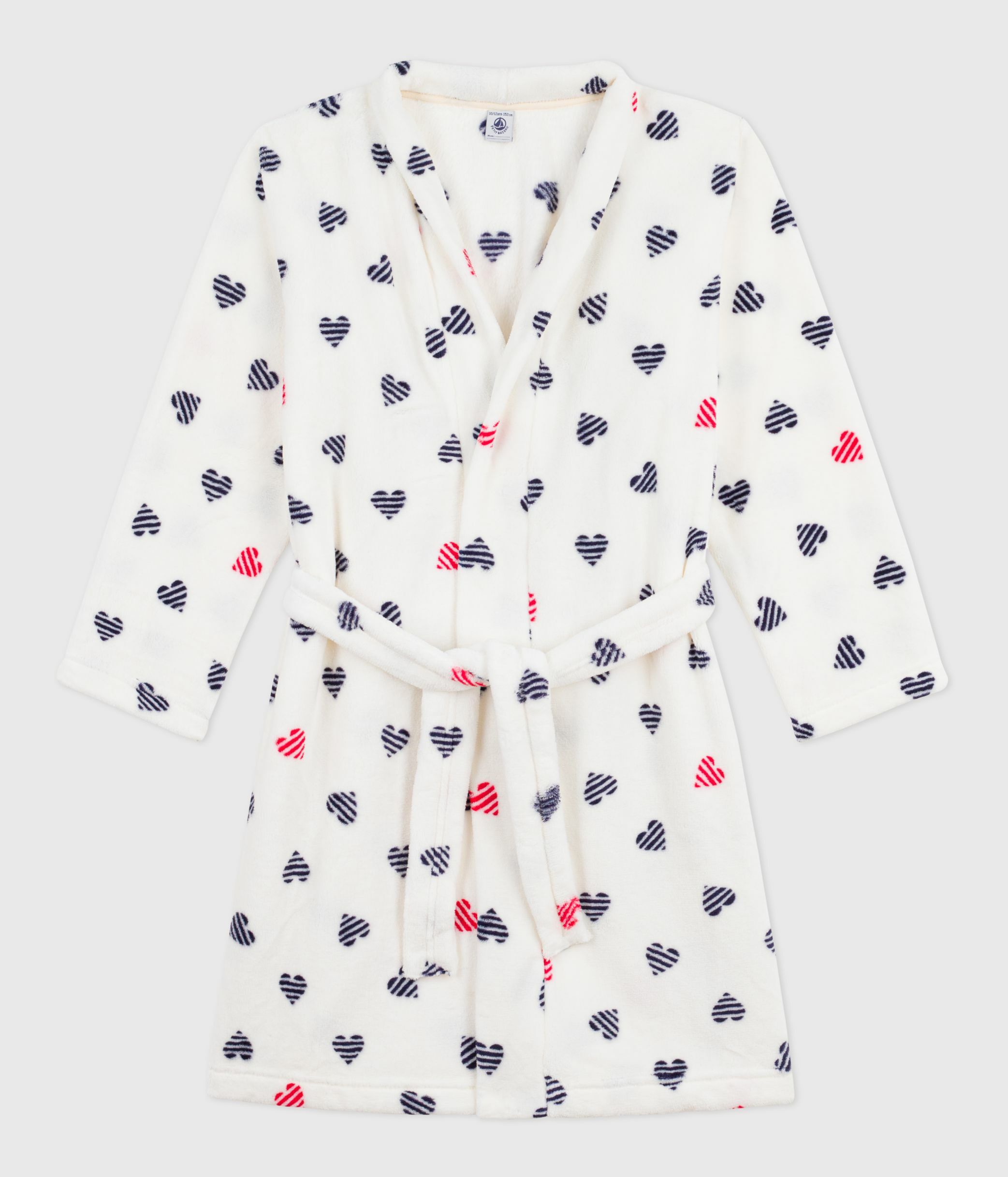 Children's printed fleece dressing gown