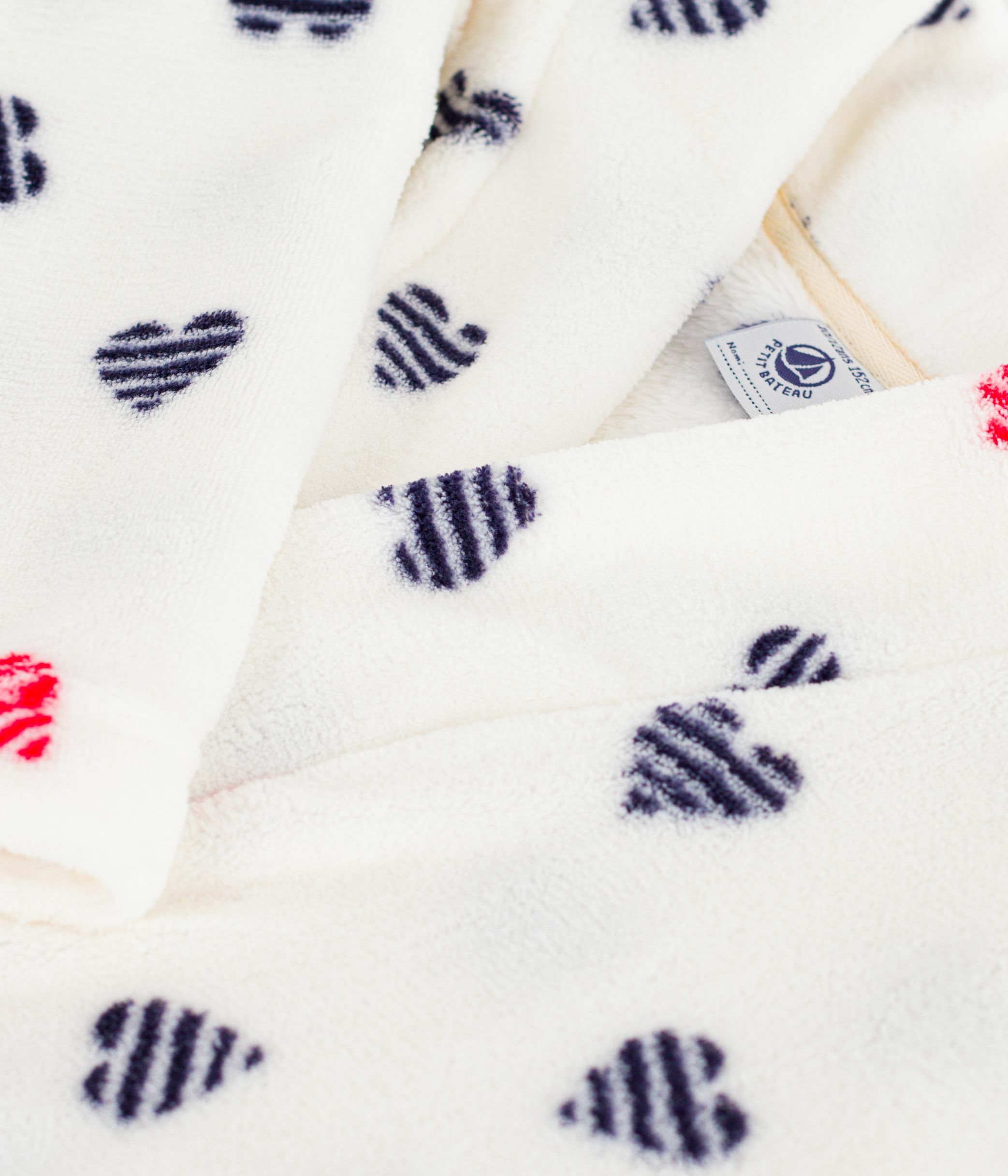Children's printed fleece dressing gown
