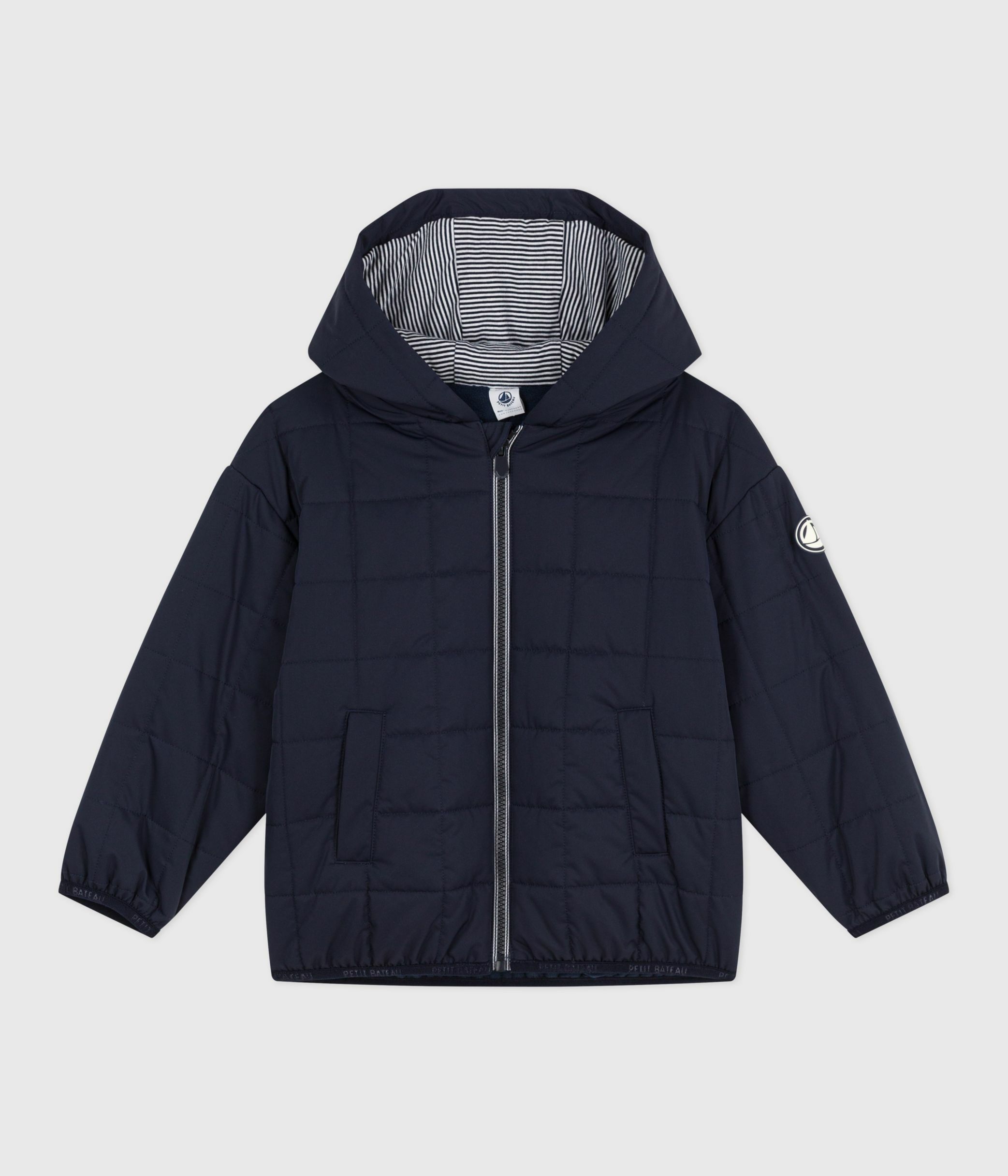 Children's plain light puffer jacket